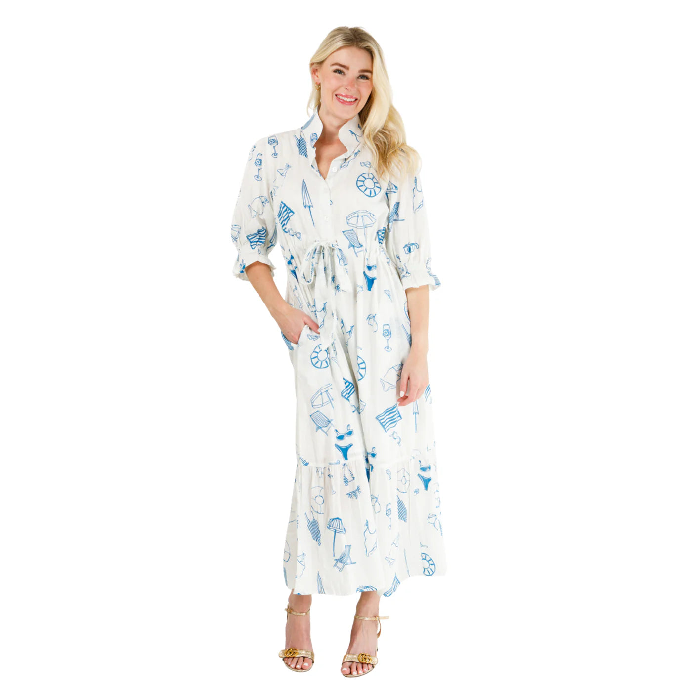 pool party dress for ladies Holly Shae Catherine Sleeve Length:Standard - 37.5