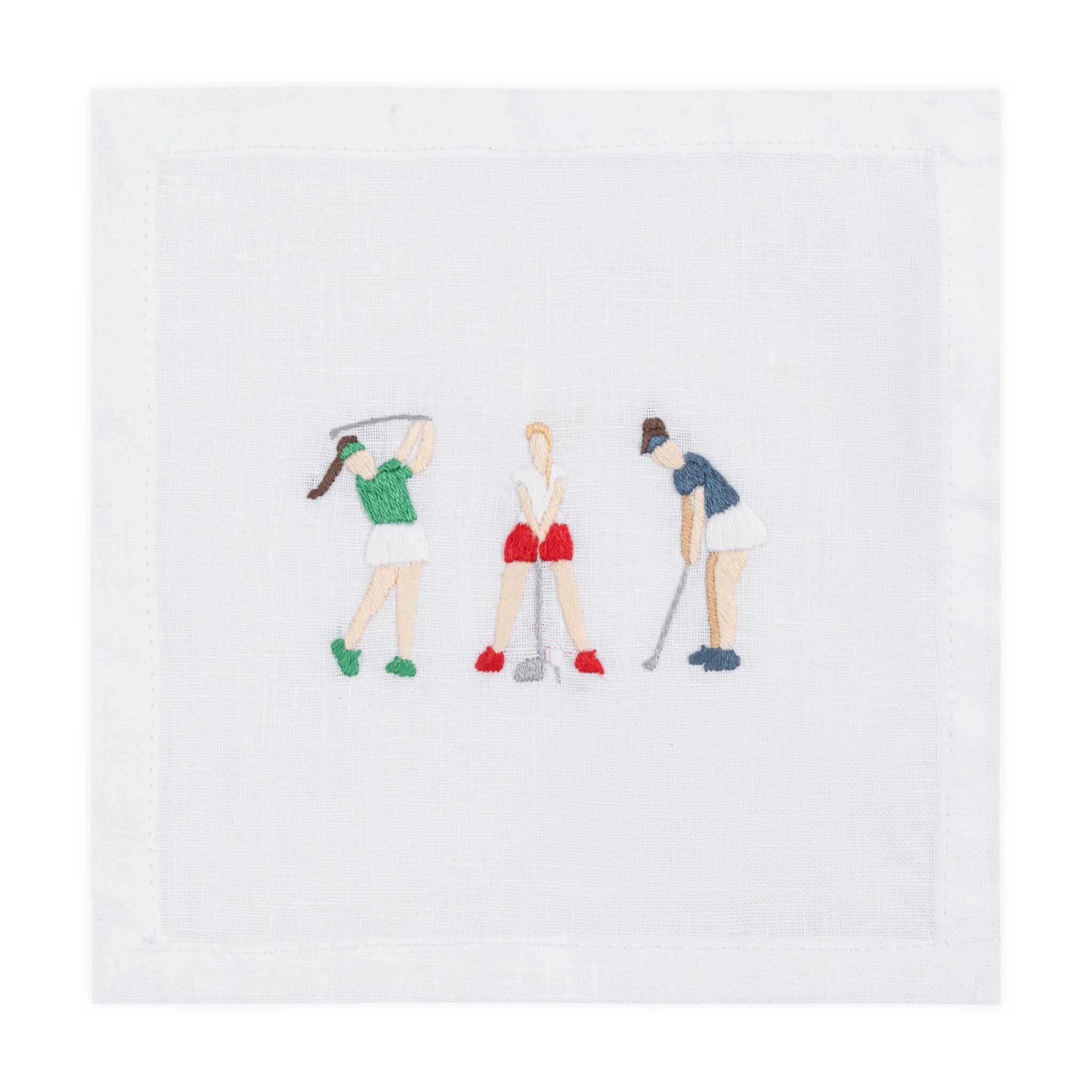Haute Home Linens Golf Coasters