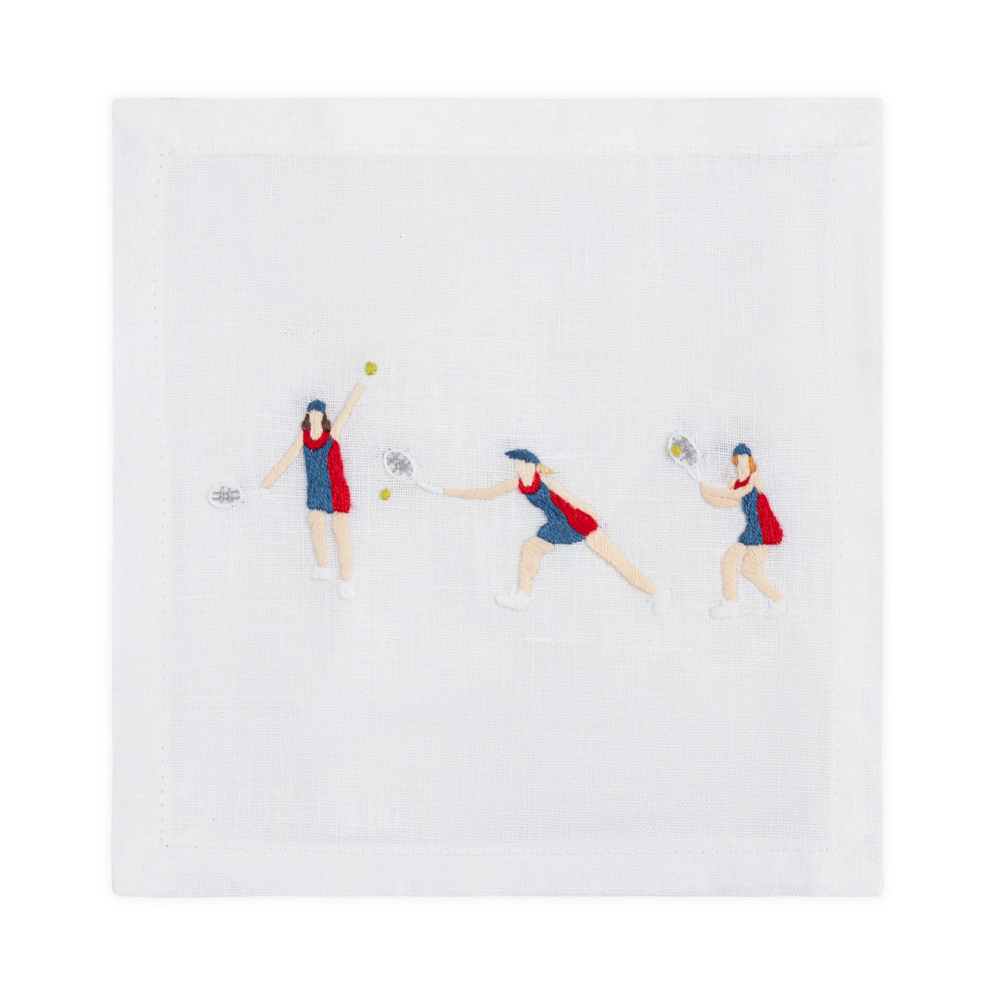 Haute Home Linens Tennis Coasters