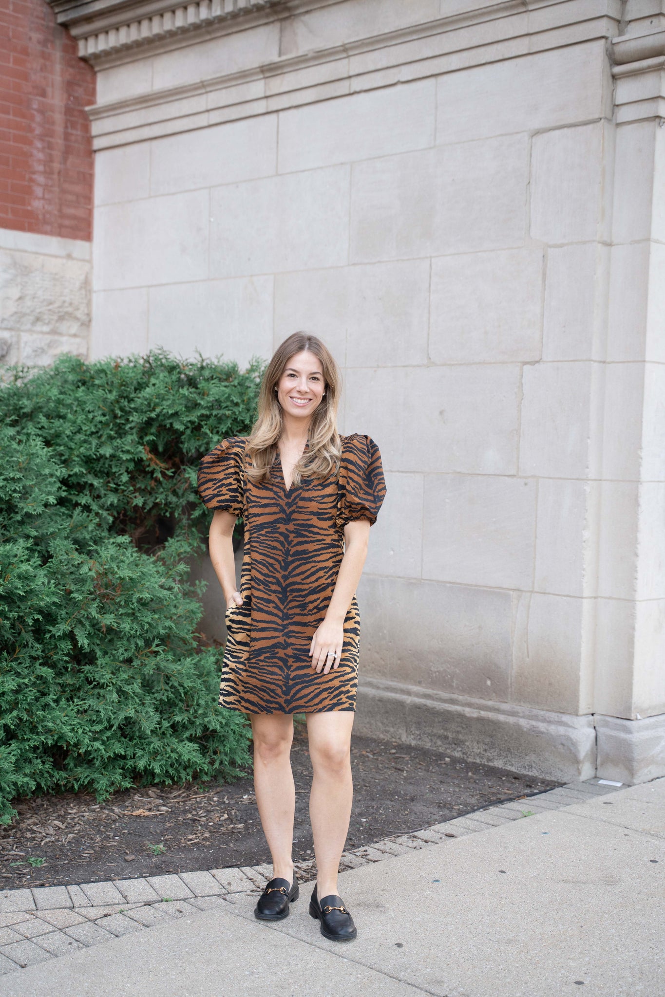 Emily McCarthy Hampton Mini - Tiger Jacquard