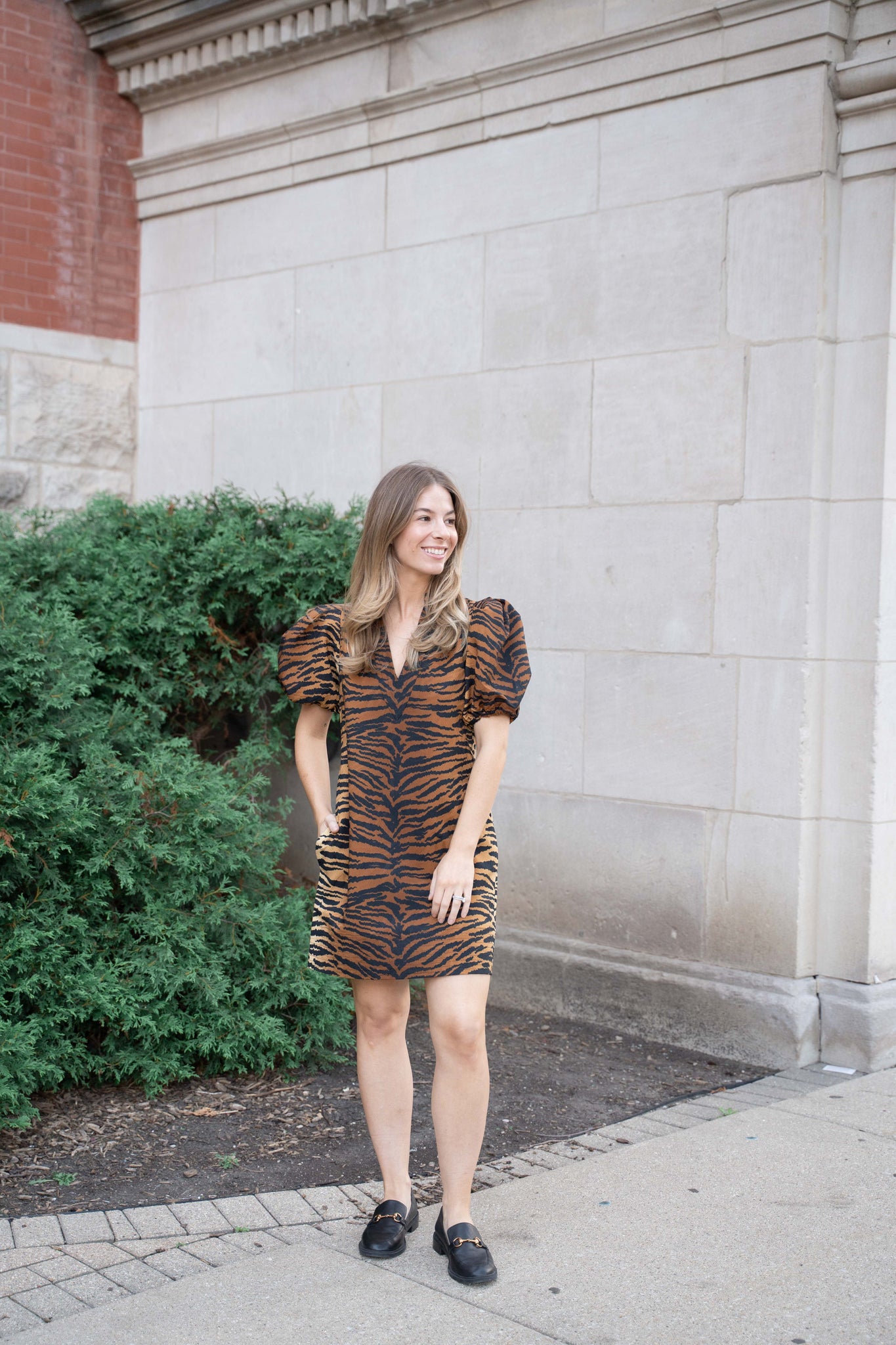 Emily McCarthy Hampton Mini - Tiger Jacquard
