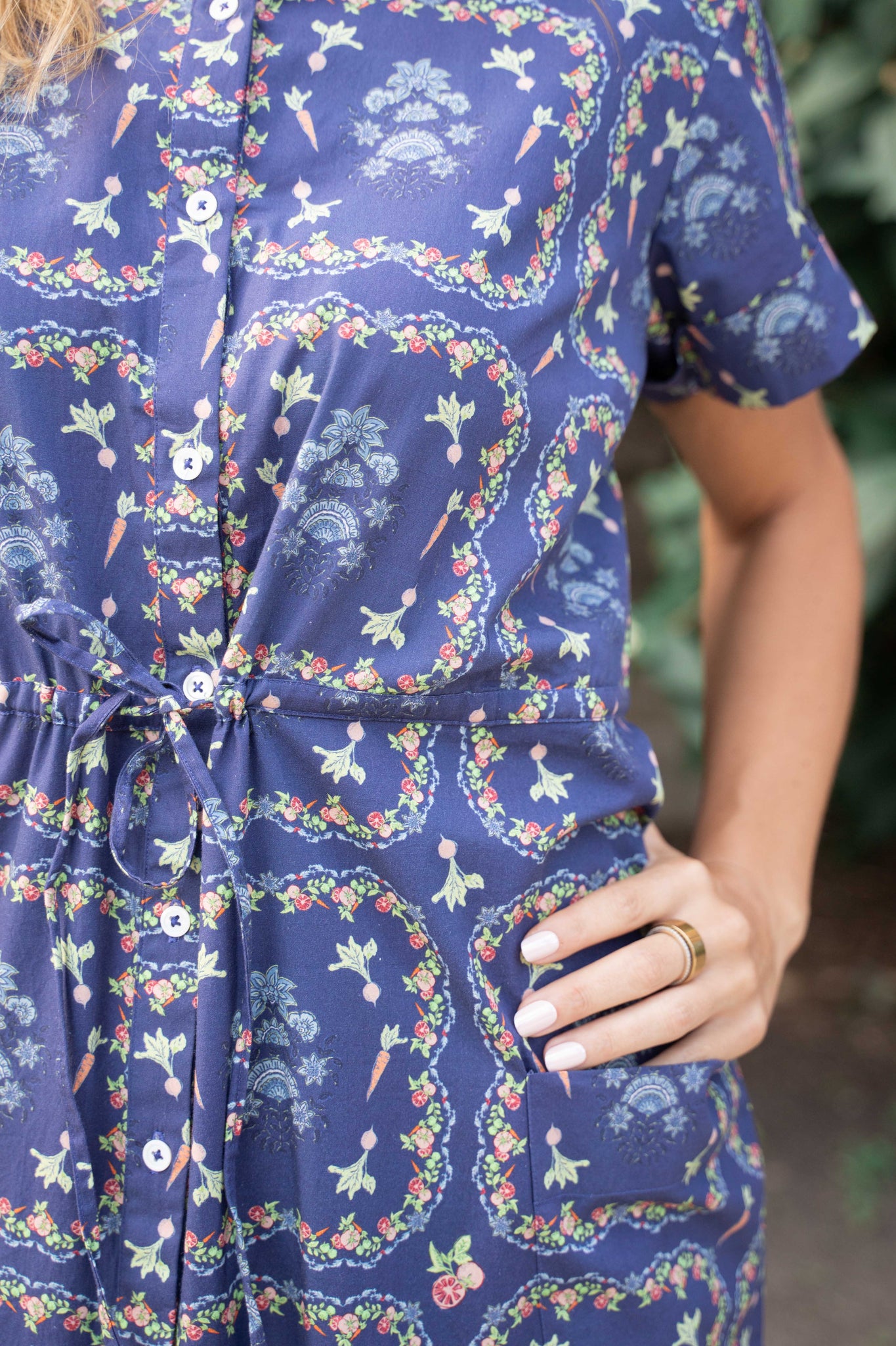 Double A Lucie Dress - Harvest Patch