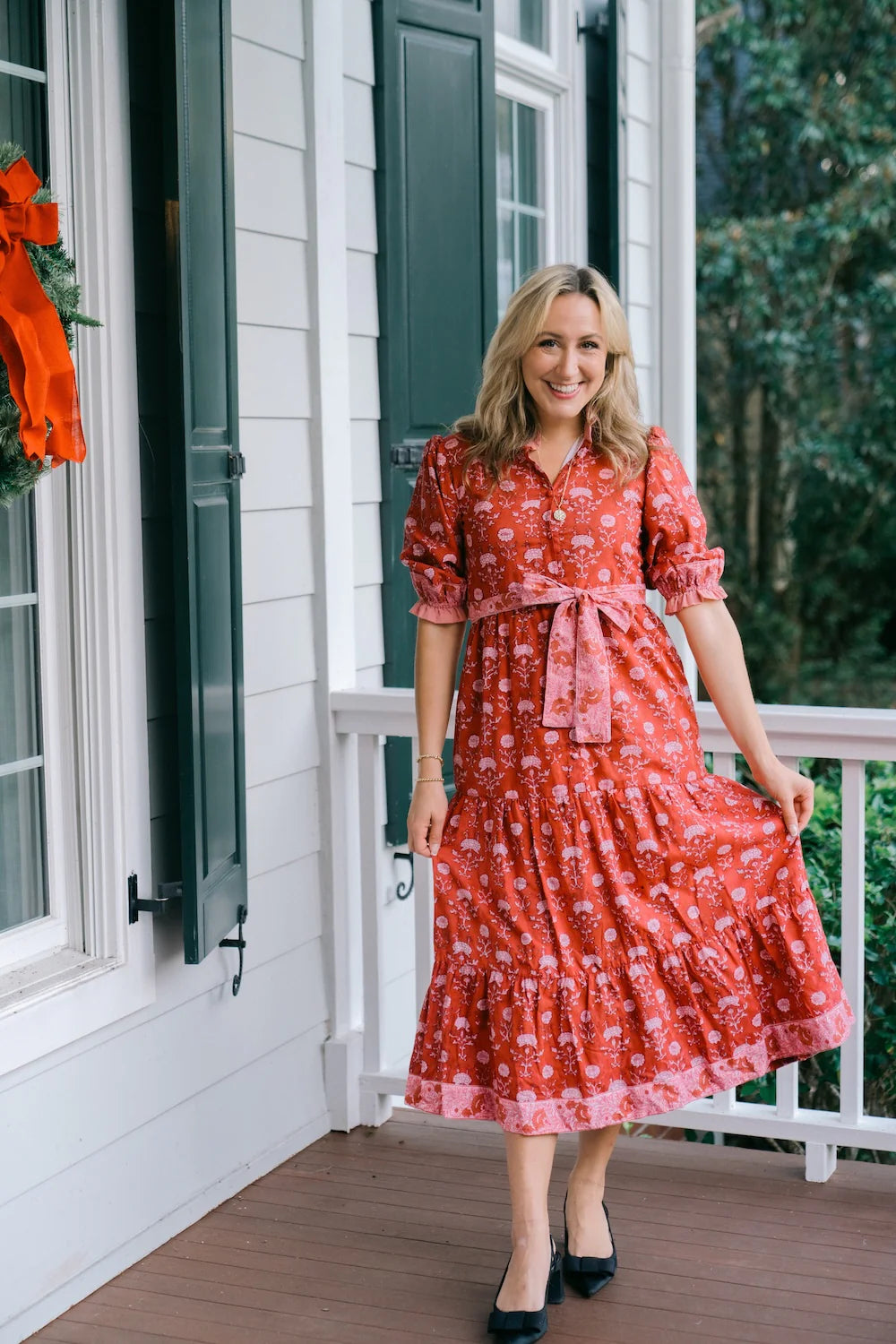 Victoria Dunn Brooke Dress - Merlot