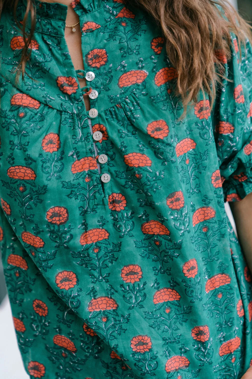 Victoria Dunn Ellie Blouse - Woodland