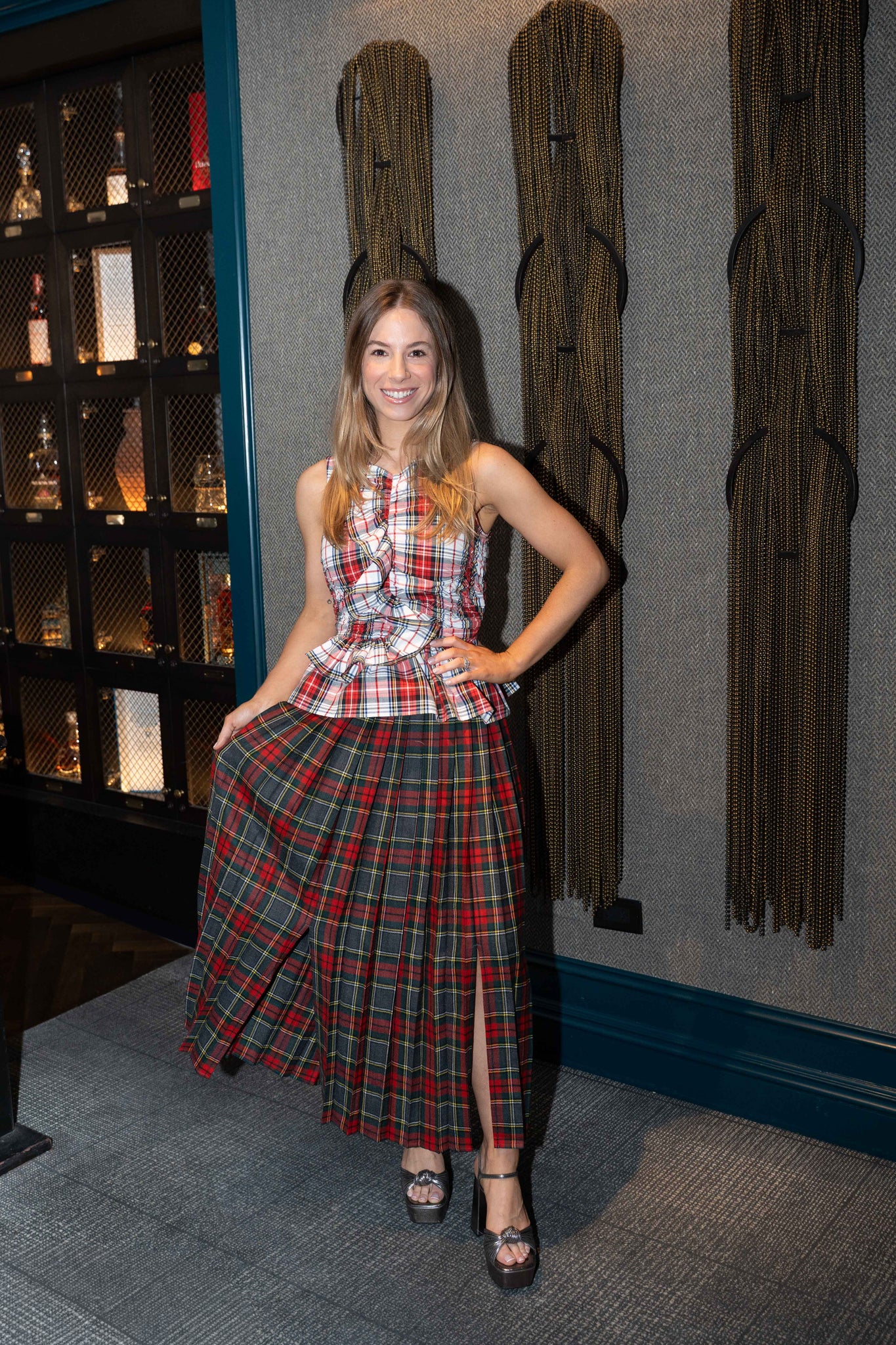 Hunter Bell Dominic Skirt - Bemelmans Plaid