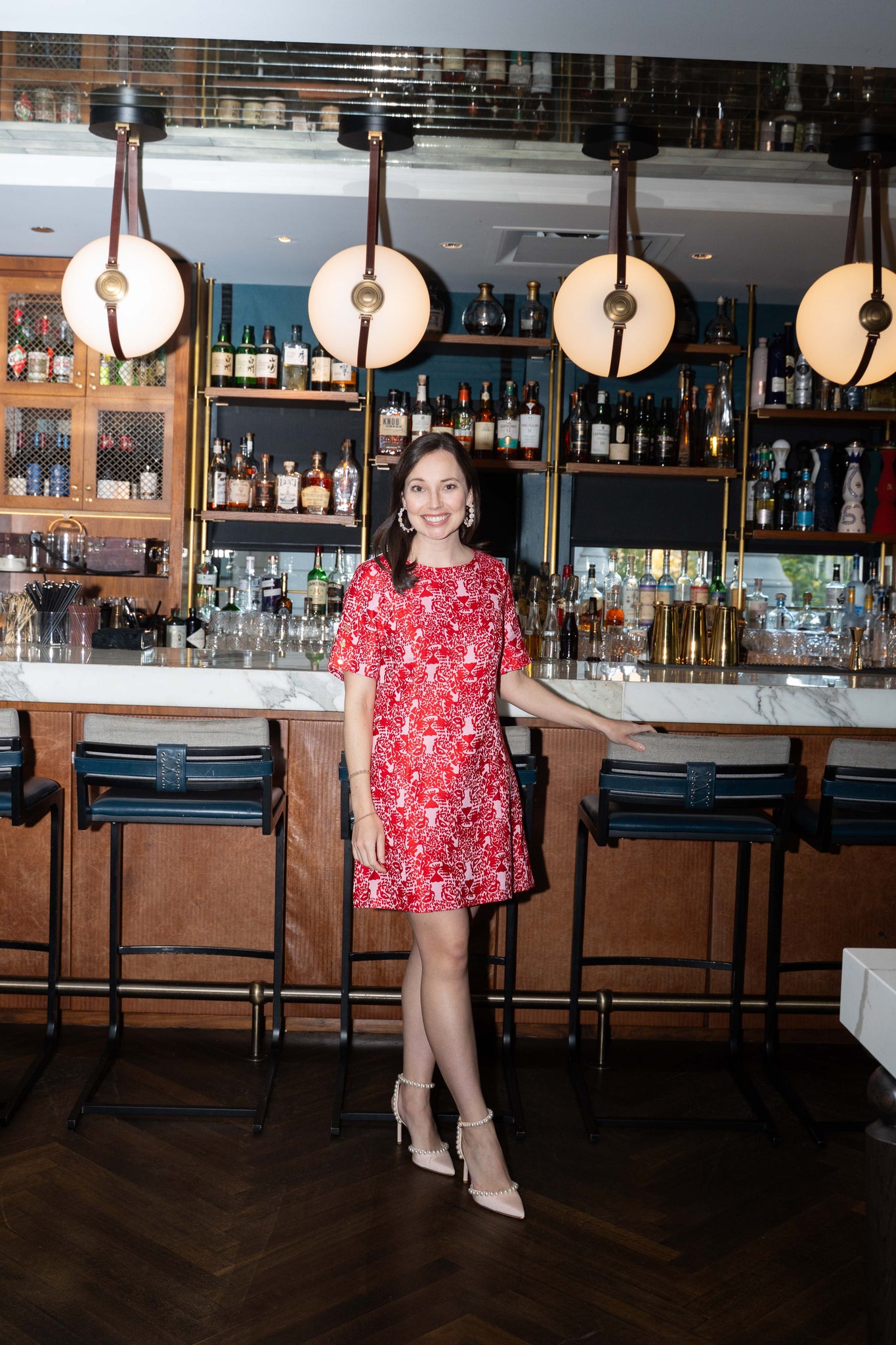 Emily McCarthy Royale Shift Dress - Cheeky Cheetah