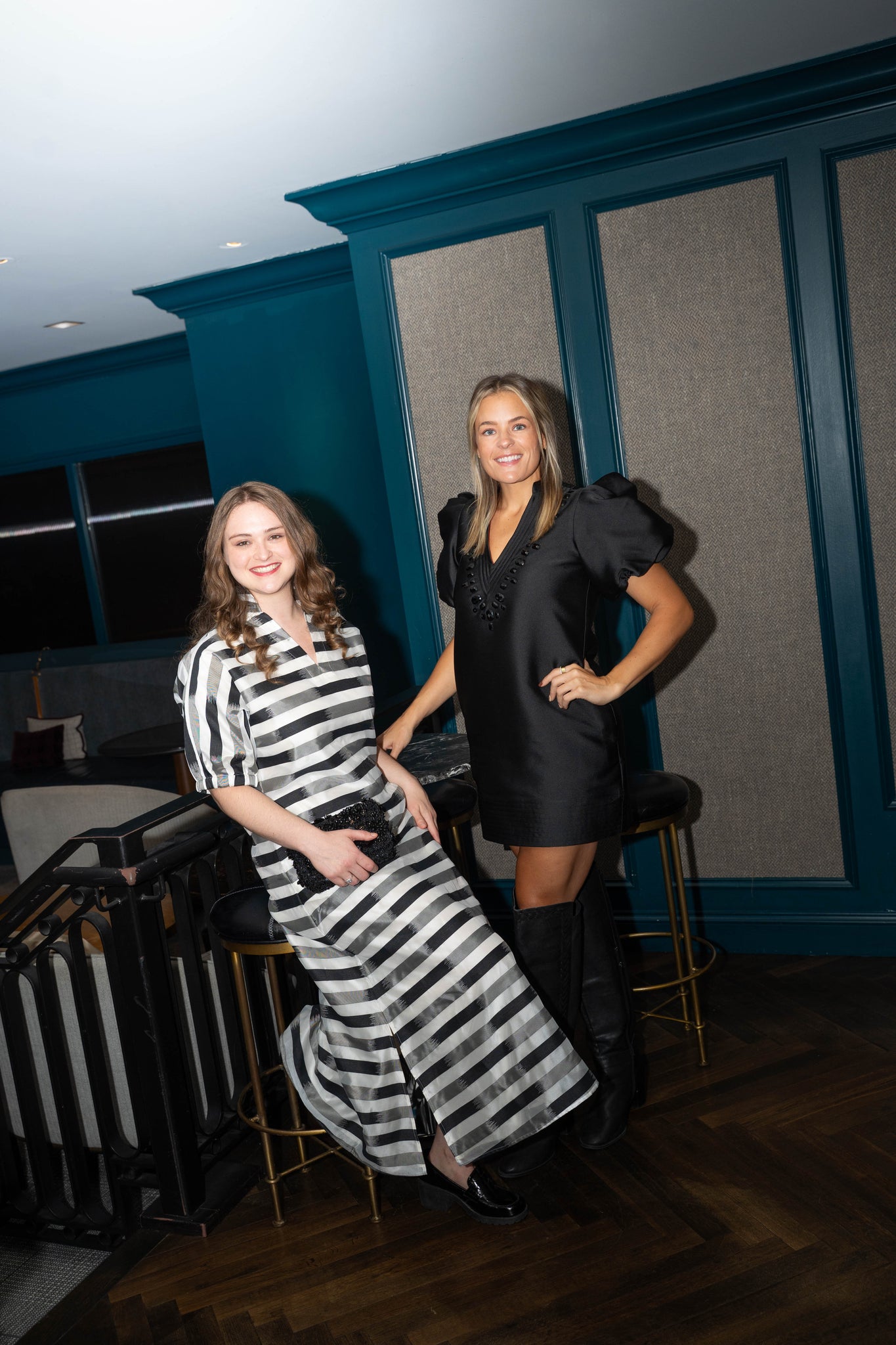 Emily McCarthy Poppy Maxi - Truffle Stripe