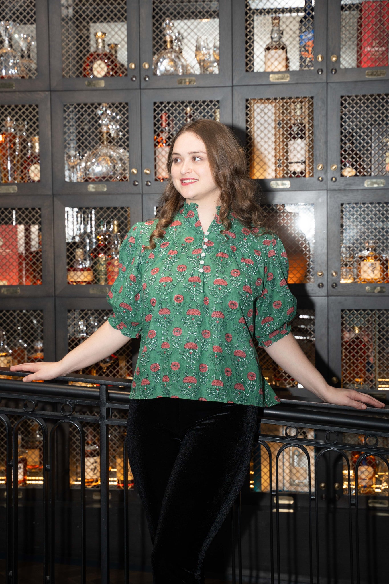 Victoria Dunn Ellie Blouse - Woodland