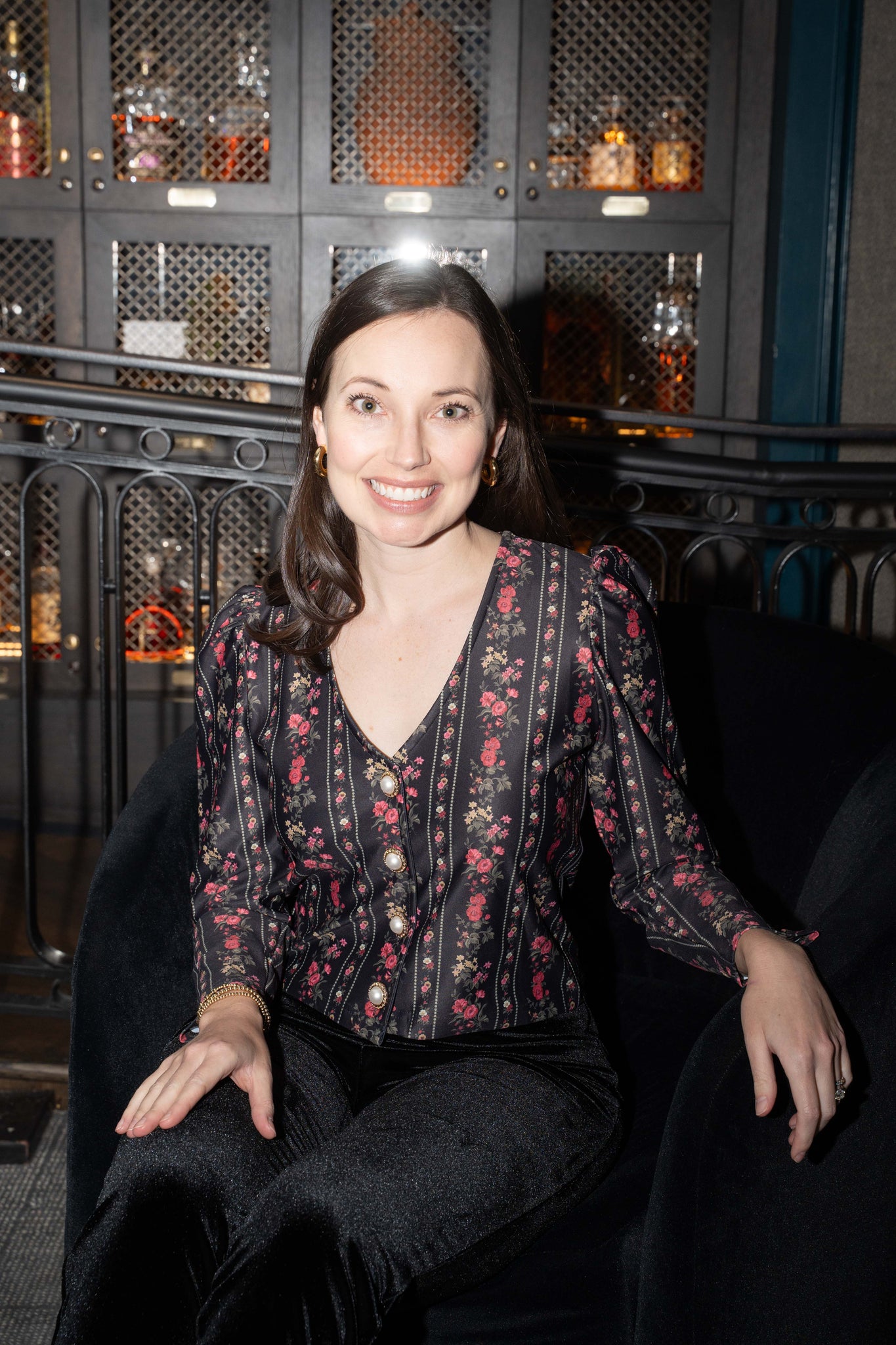 Smith & Quinn Jackie Top - Onyx Garden