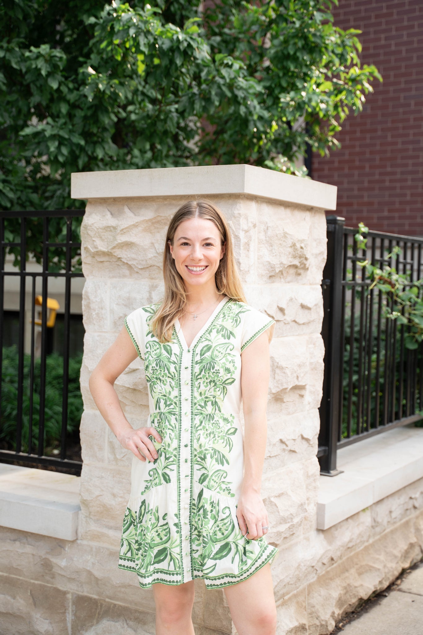 Anna Cate Ruby Dress - Jungle