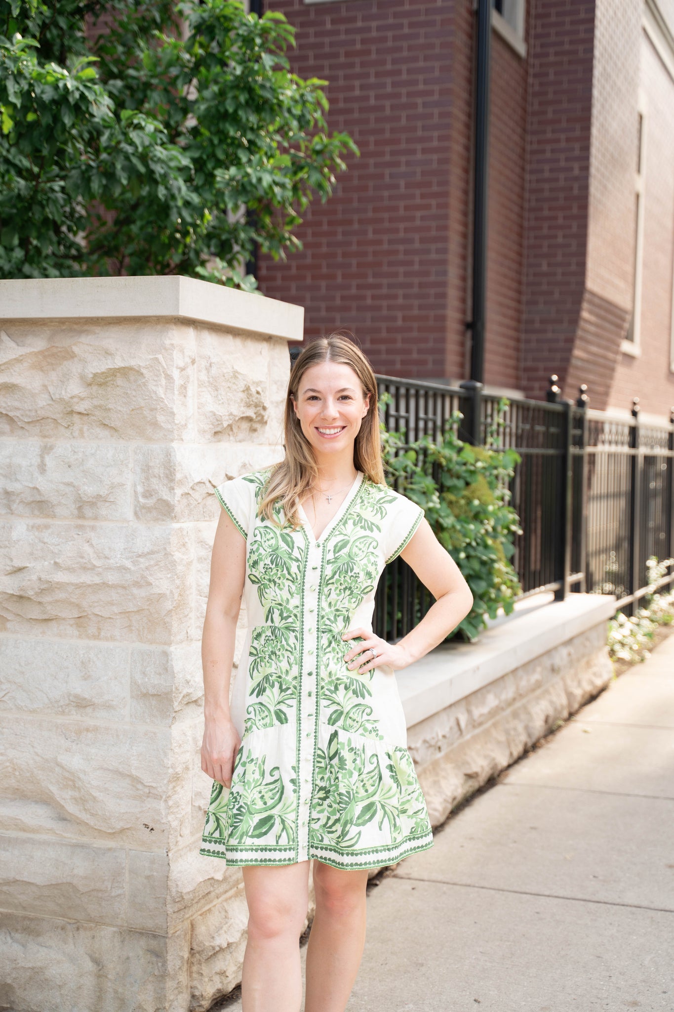 Anna Cate Ruby Dress - Jungle
