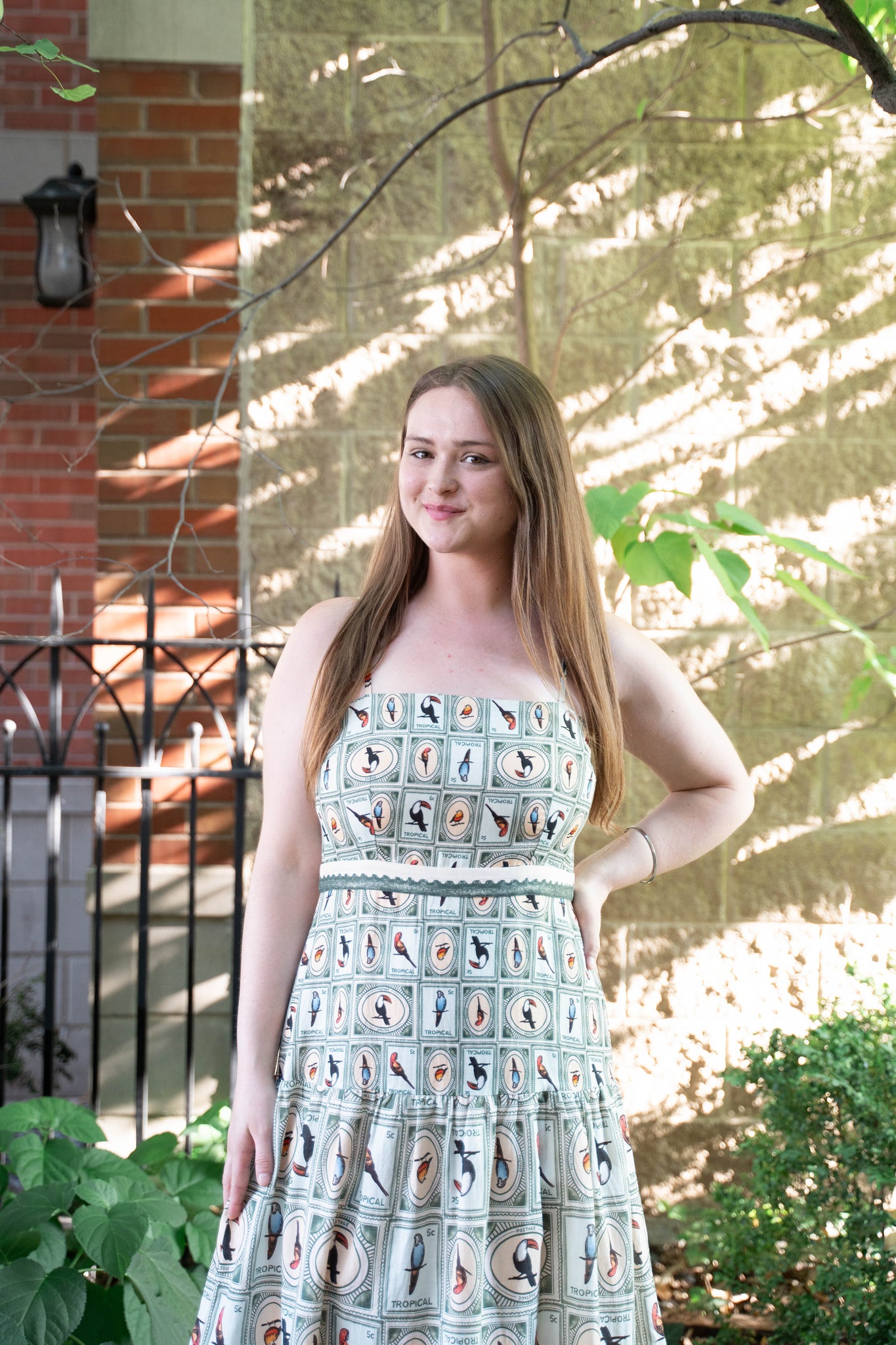 Anna Cate Mia Midi Dress - Parakeet