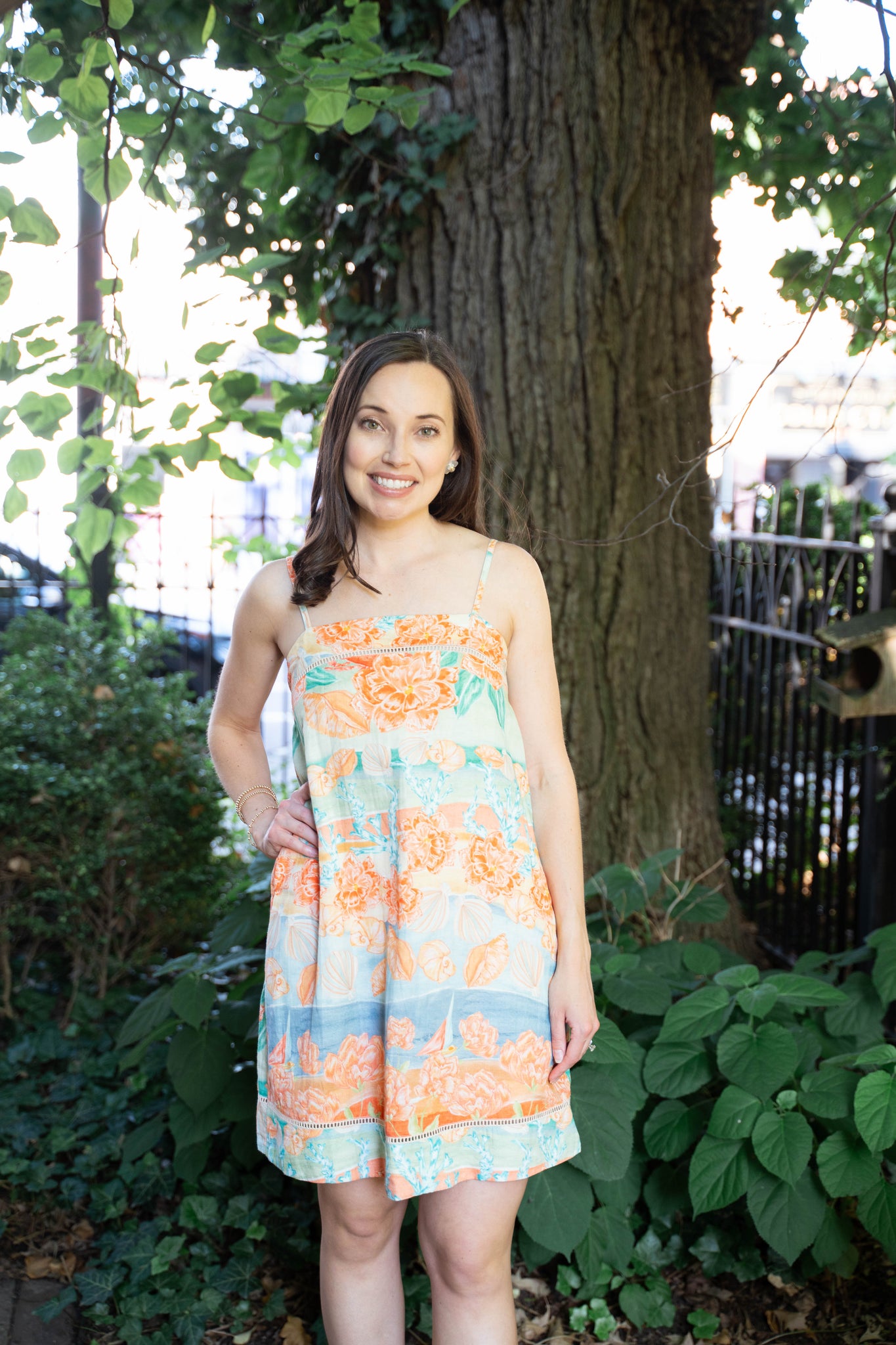 Anna Cate Leah Dress - Hawaiian