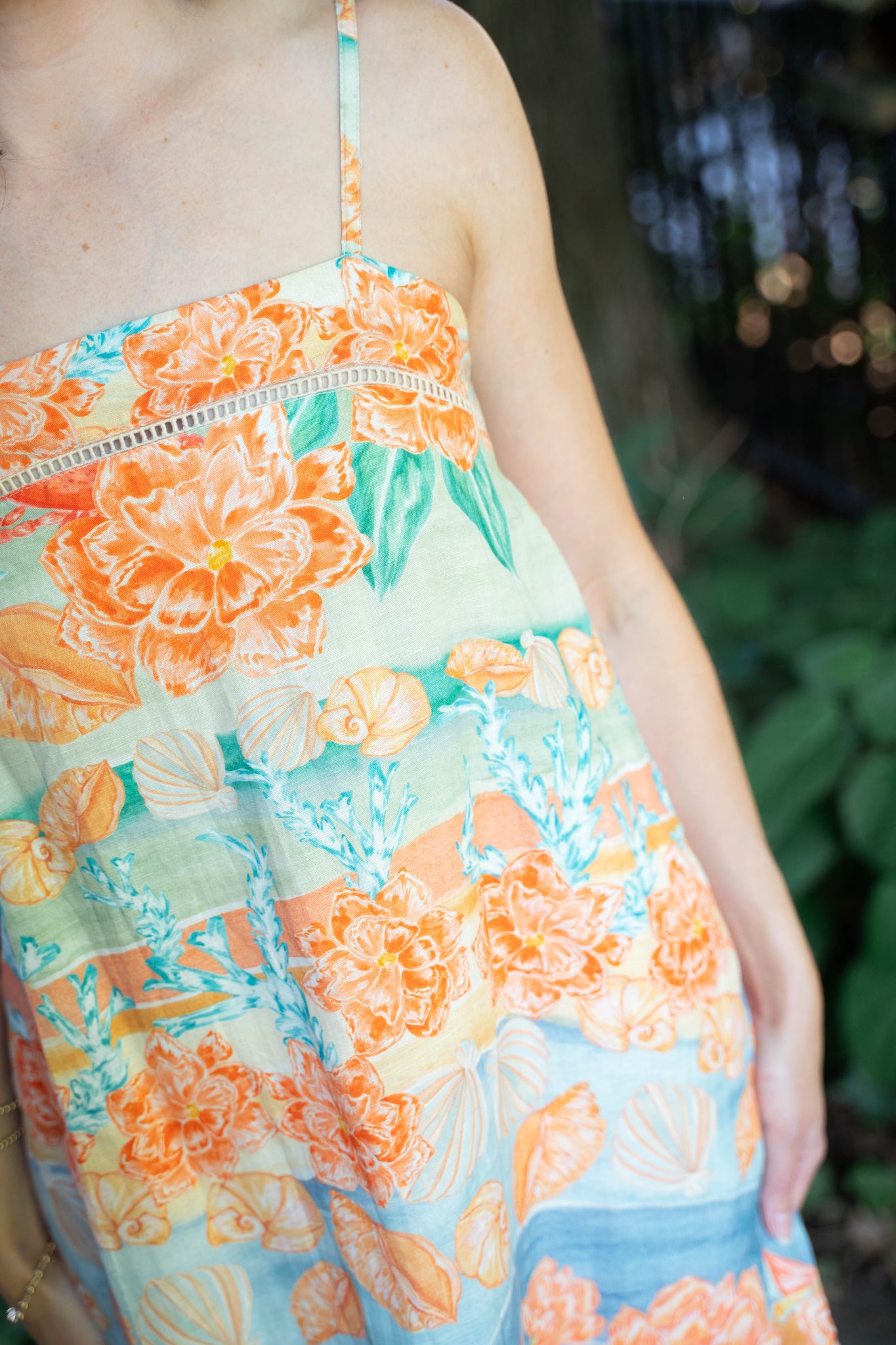 Anna Cate Leah Dress - Hawaiian