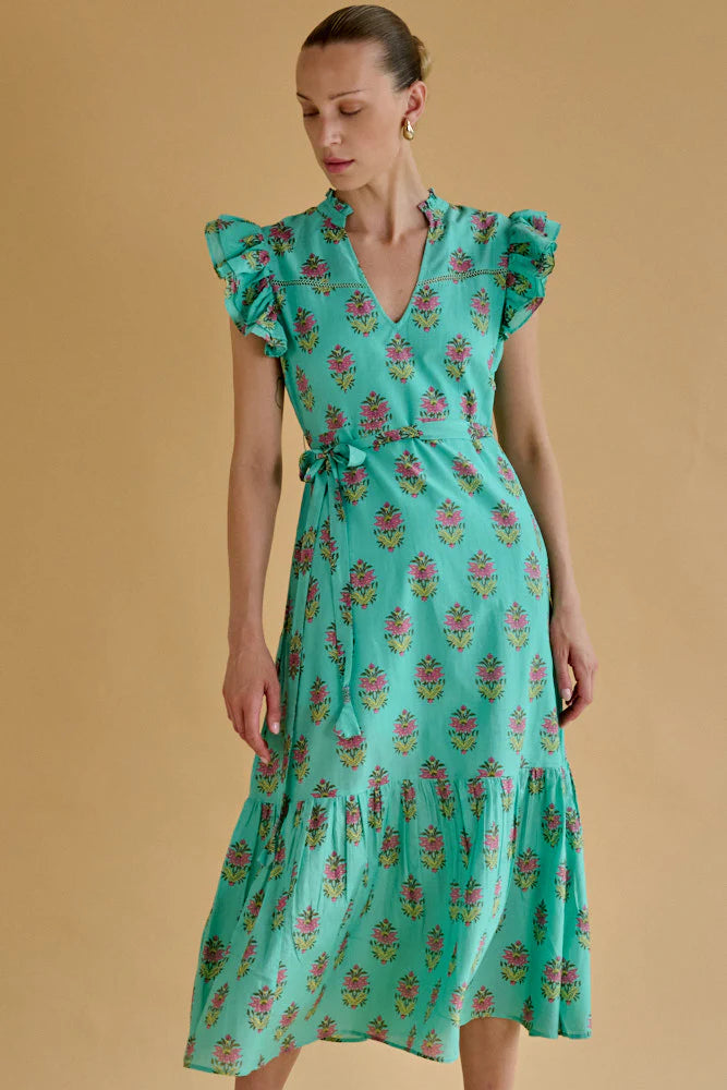 sachin and babi light blue dress Dress main image 0