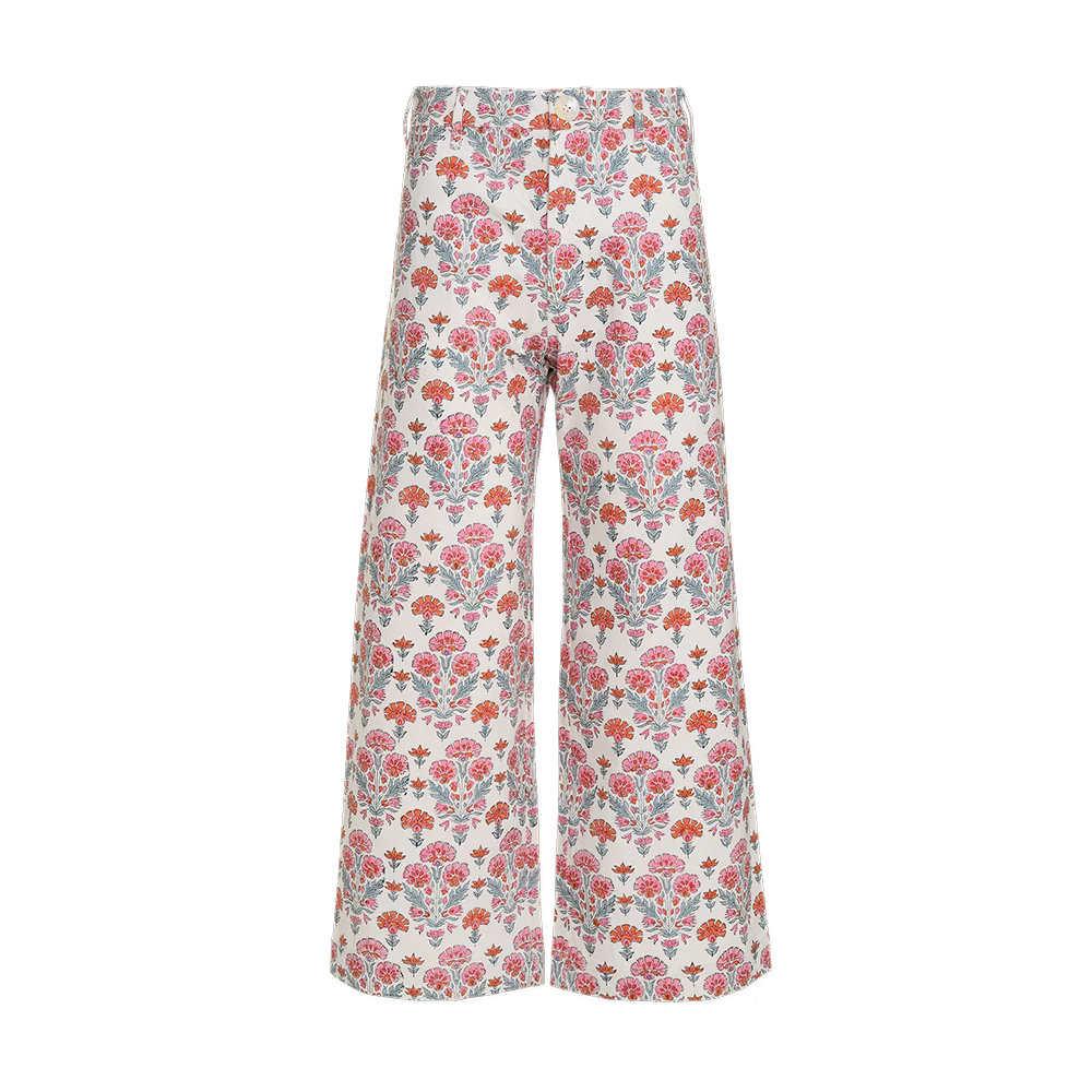 SZ Blockprints Disco Pants - Geranium Print – Batik Chicago