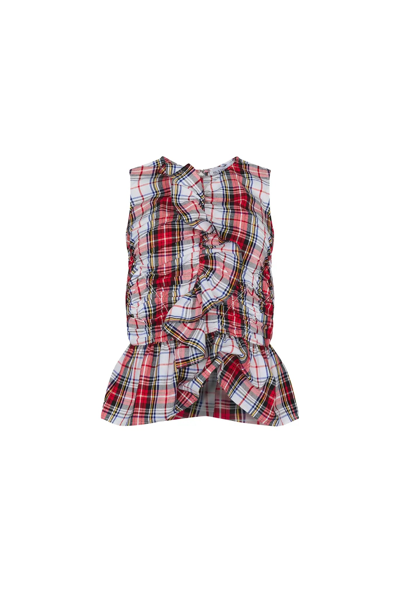 Hunter Bell Doering Top - Carlyle Plaid