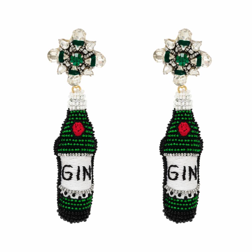 Mignonne Gavigan Gin Bottle Earrings