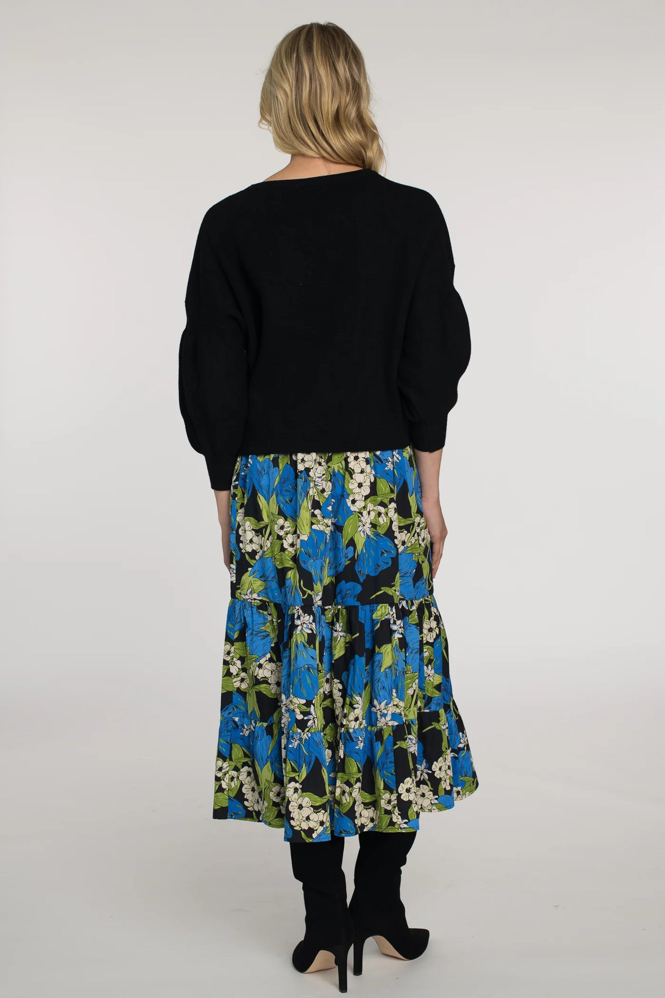 Elizabeth James Surrey Skirt - Night Bloom