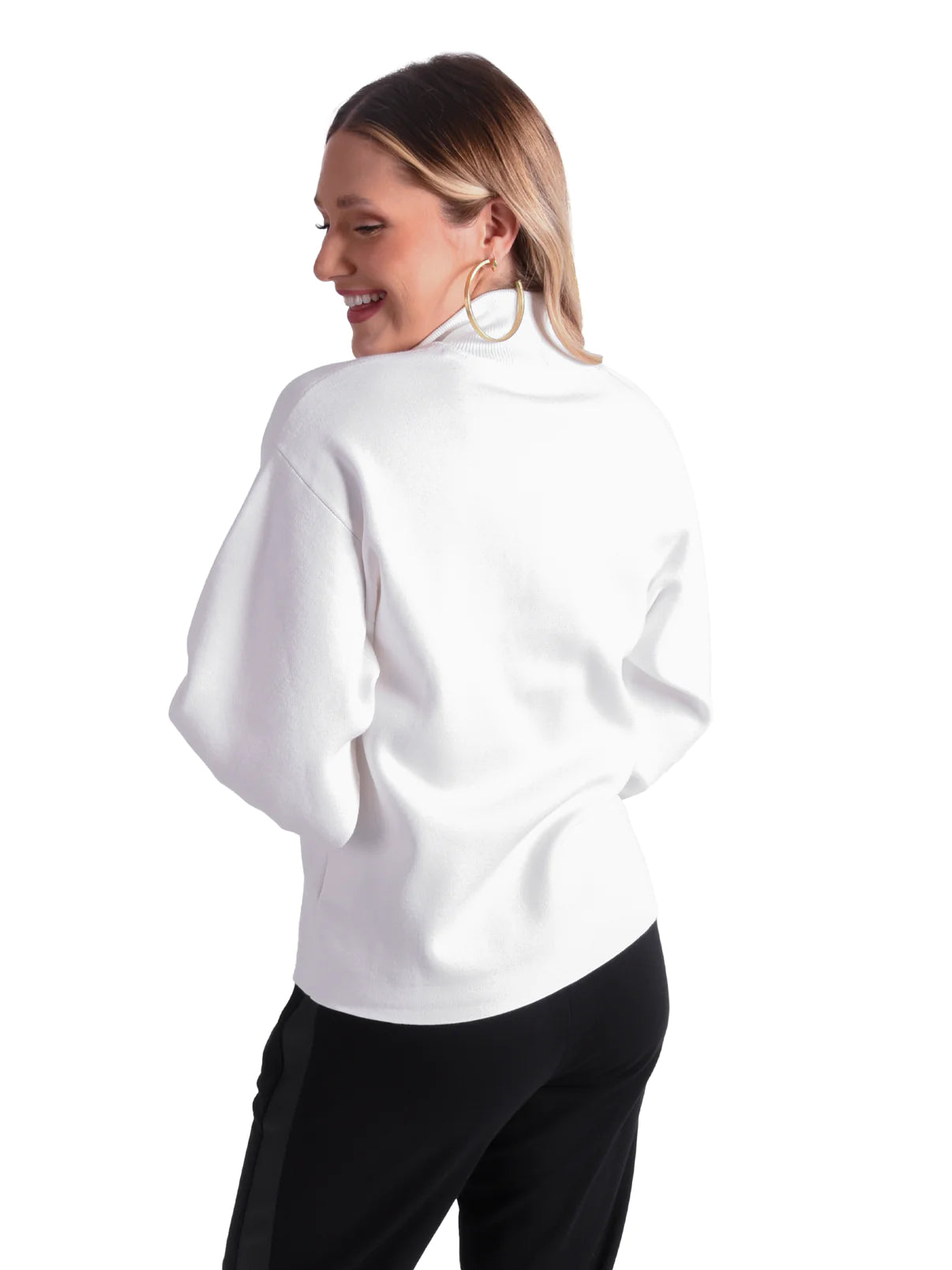 Emily McCarthy Lolli Sweater - White