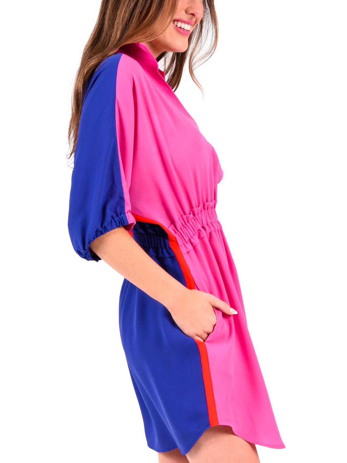 Emily McCarthy Palmer Dress - Colorblock