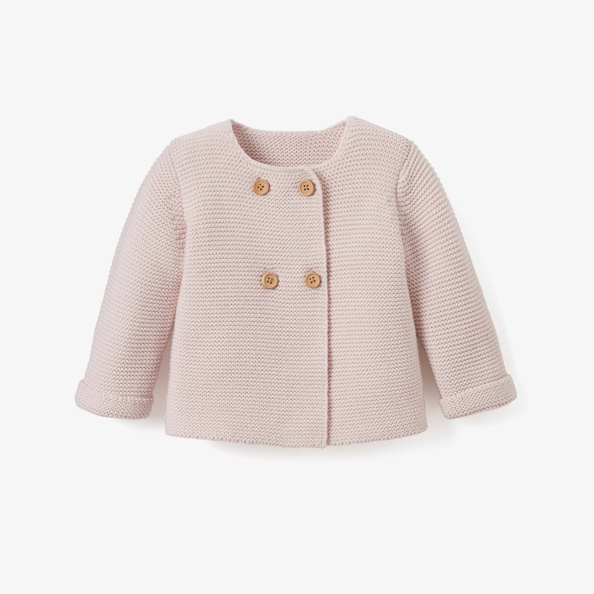 Elegant Baby Sofia & Finn Pale Pink Knit Baby Cardigan