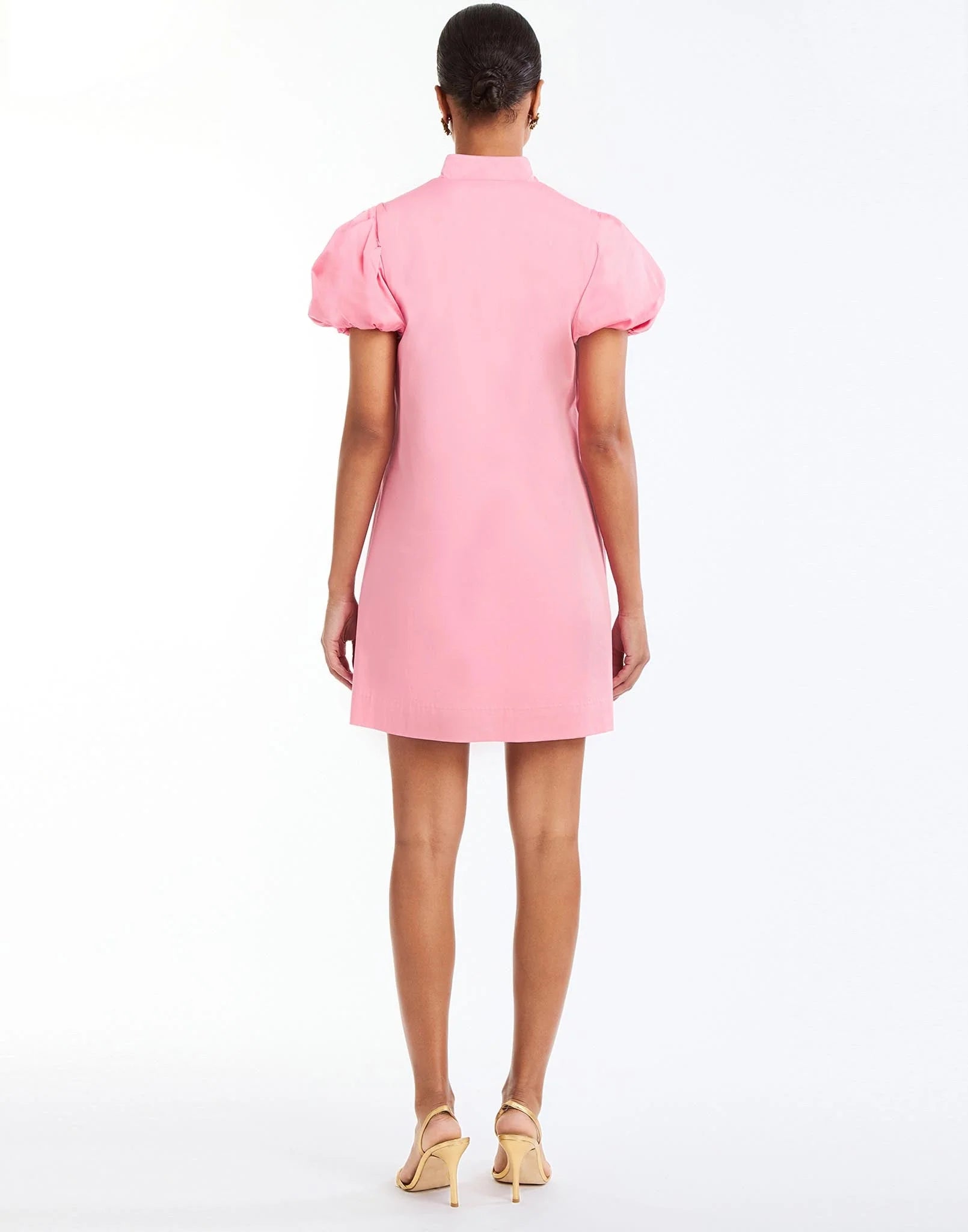 Mestiza Eliana Barong Mini Dress - Aurora Pink