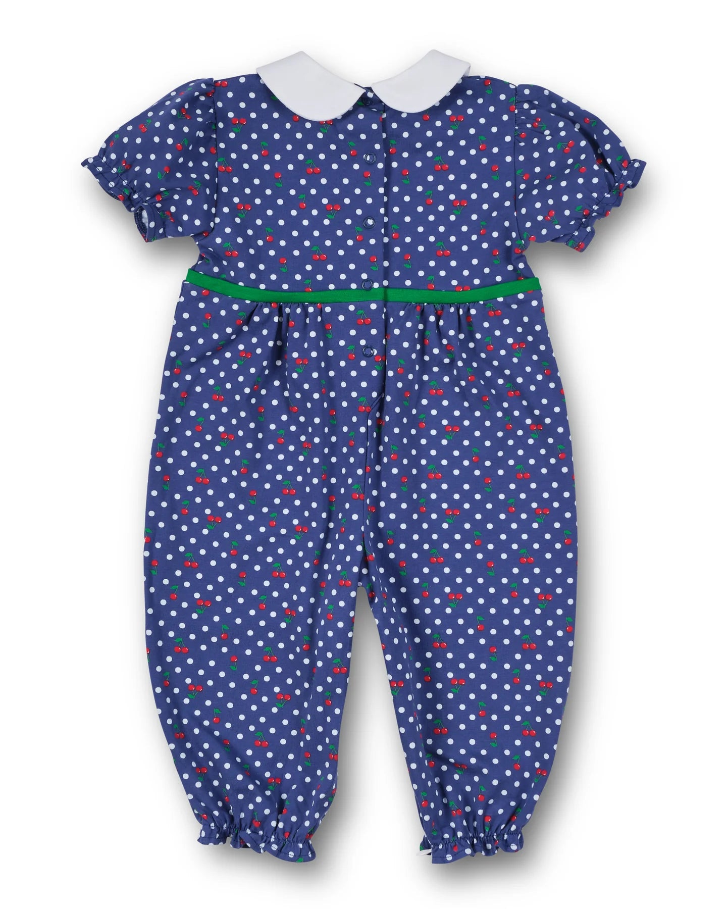 Florence Eiseman Polka Dot Cherry Knit Longall