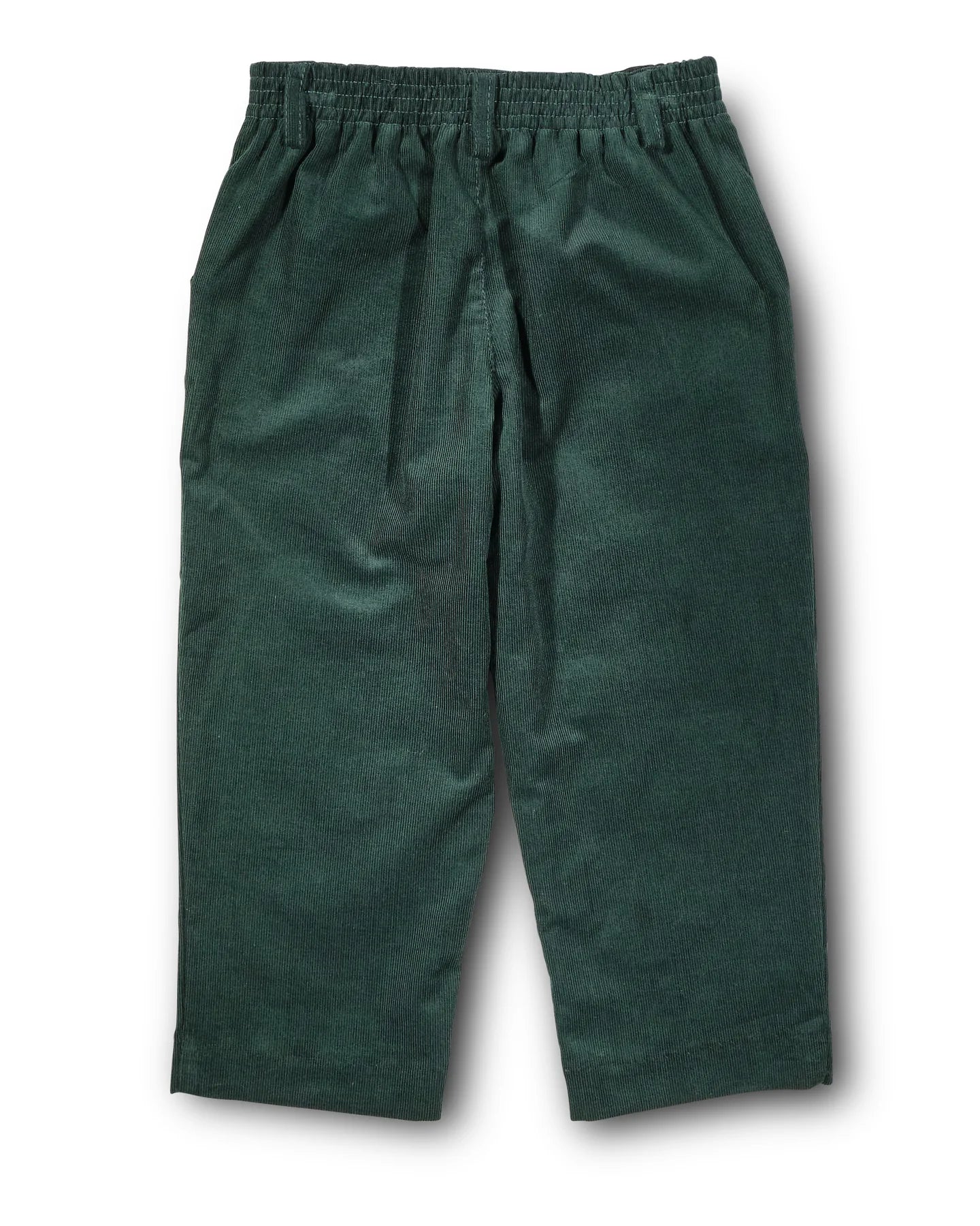 Florence Eiseman Green Corduroy Fake Fly Pants