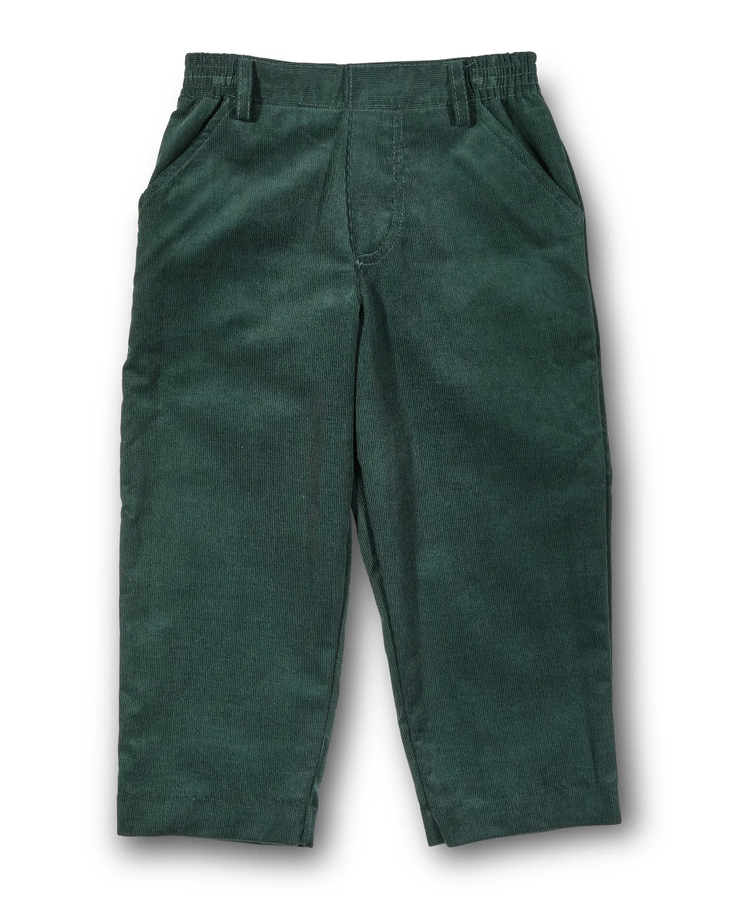 Florence Eiseman Green Corduroy Fake Fly Pants