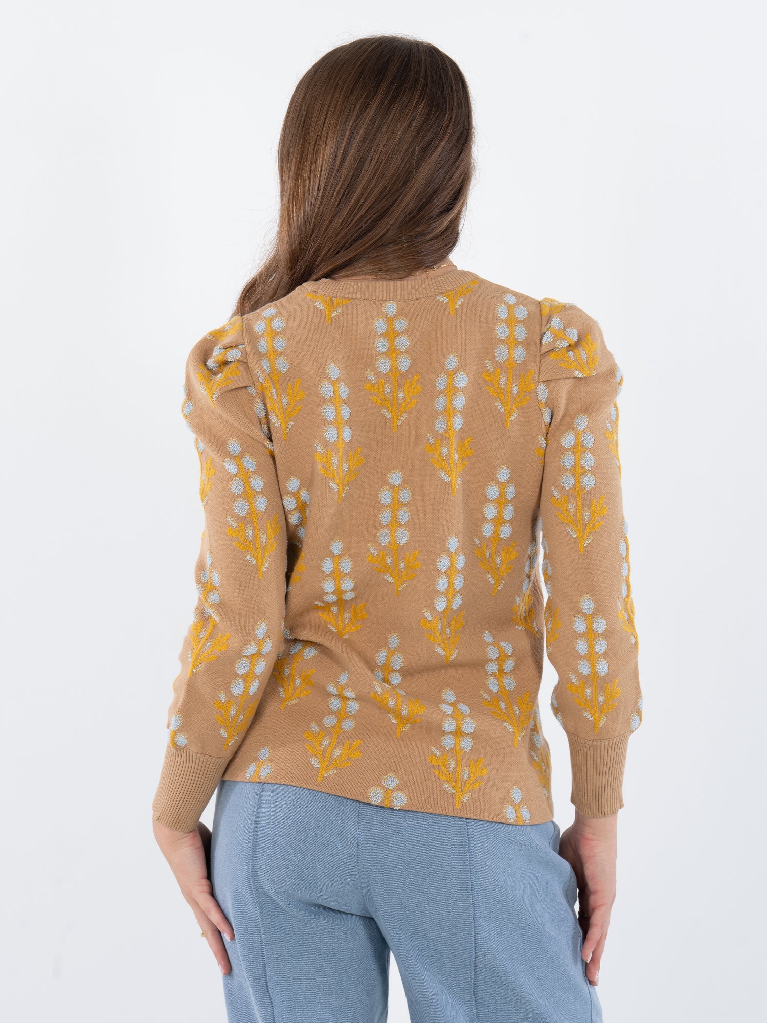 Emily McCarthy Julia Sweater - Bluebonnet