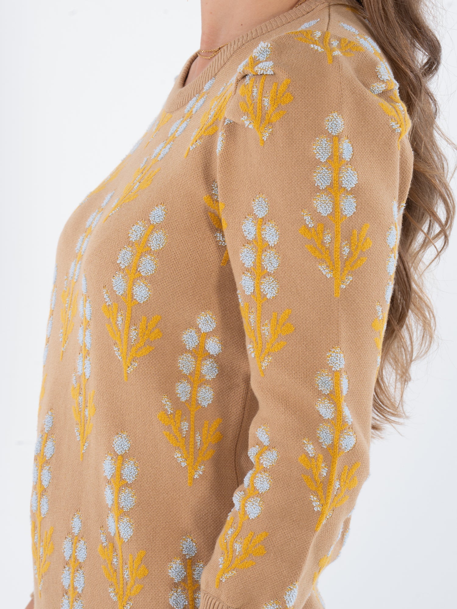Emily McCarthy Julia Sweater - Bluebonnet