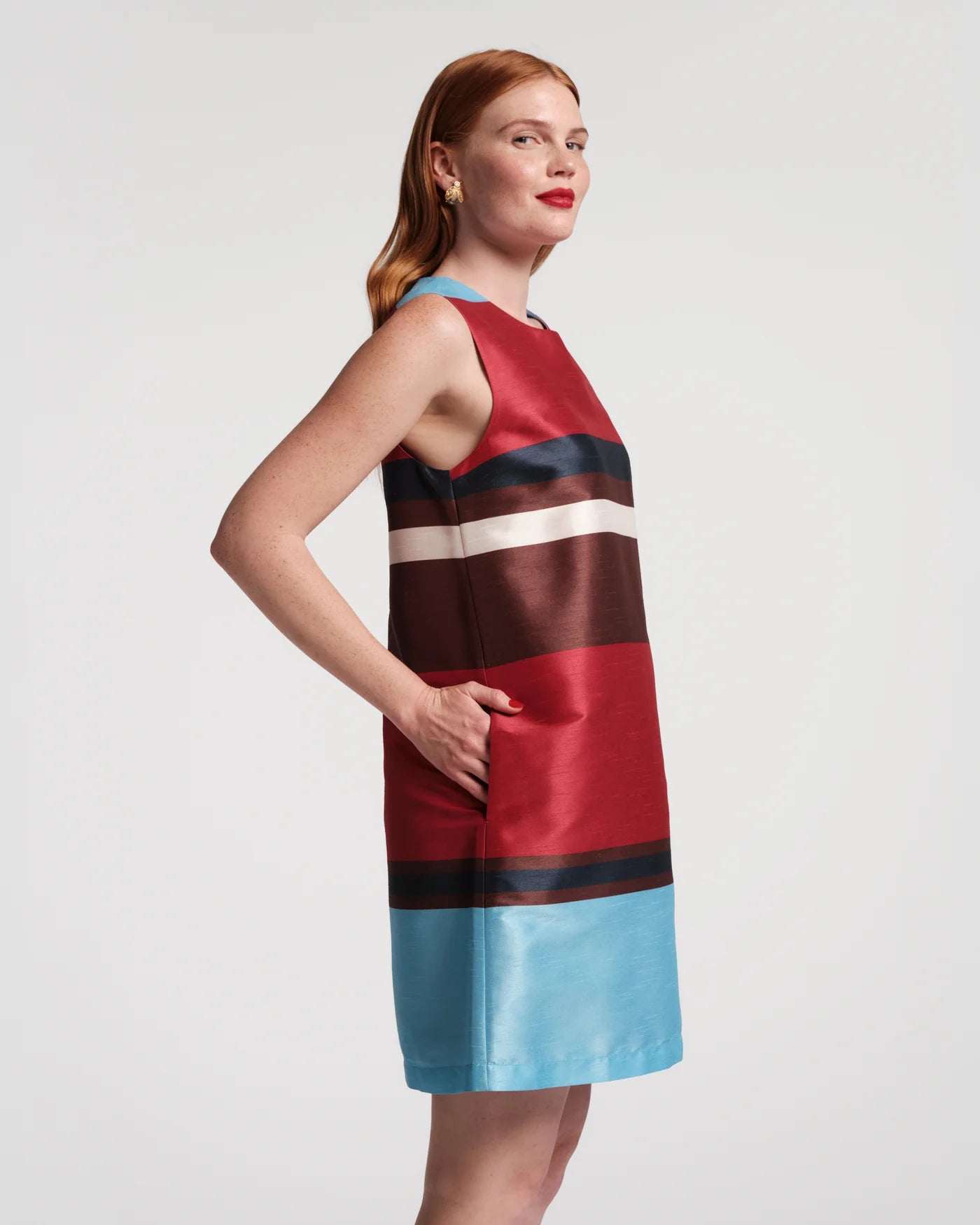Frances Valentine Sylvie Shift Dress - Sublime Stripe