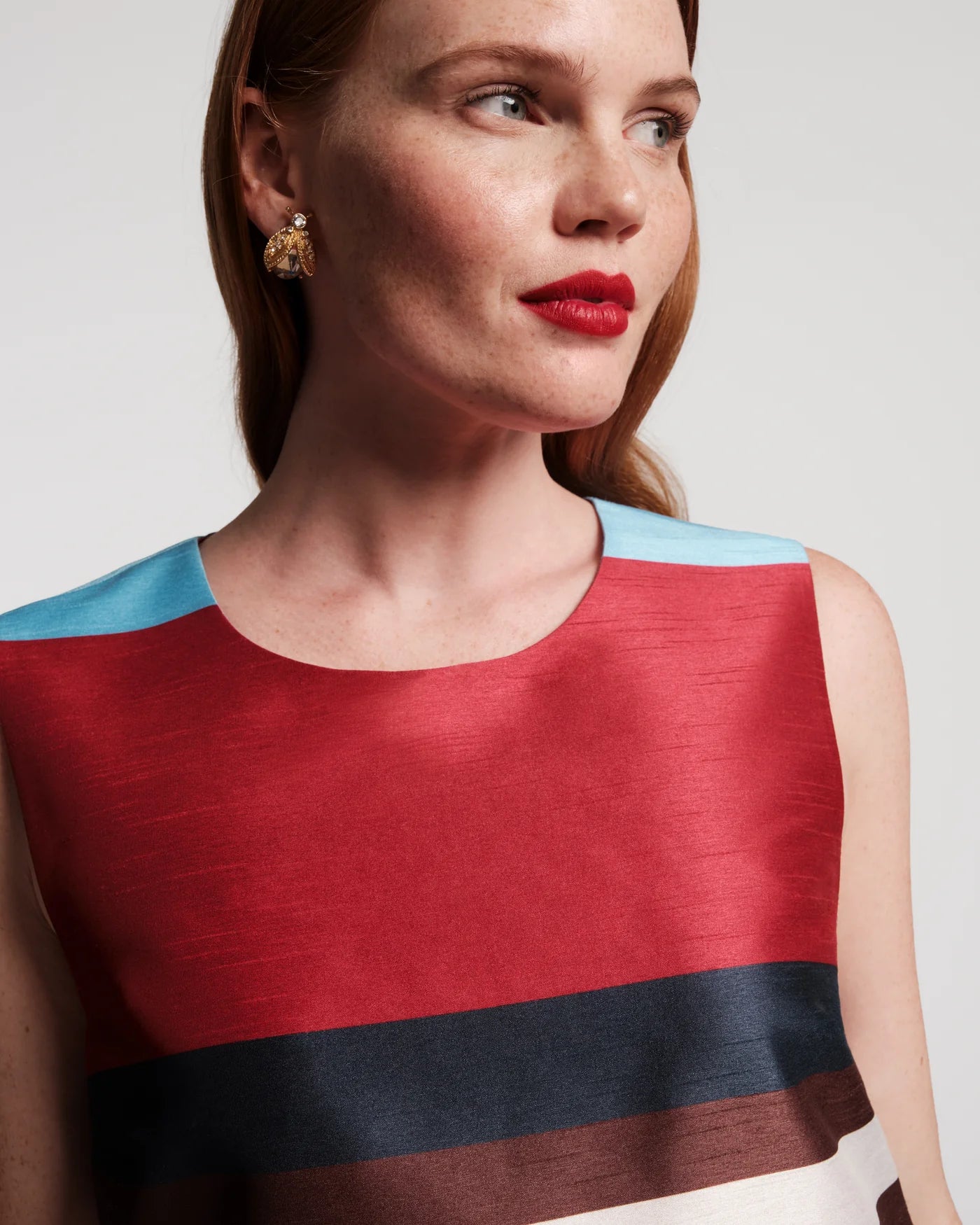 Frances Valentine Sylvie Shift Dress - Sublime Stripe