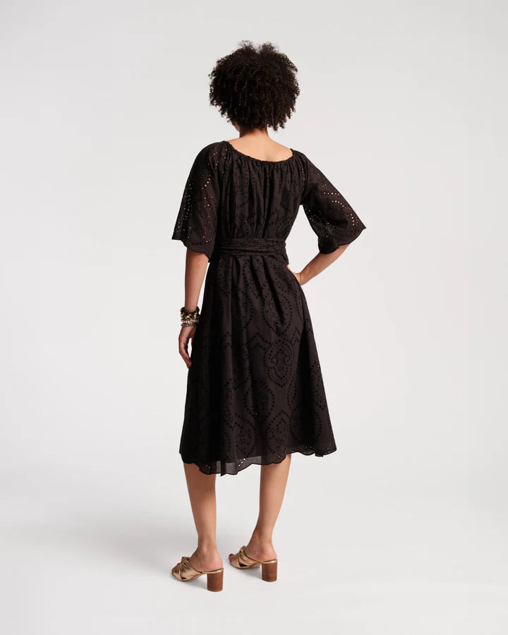 Frances Valentine Coco Midi Dress - Black