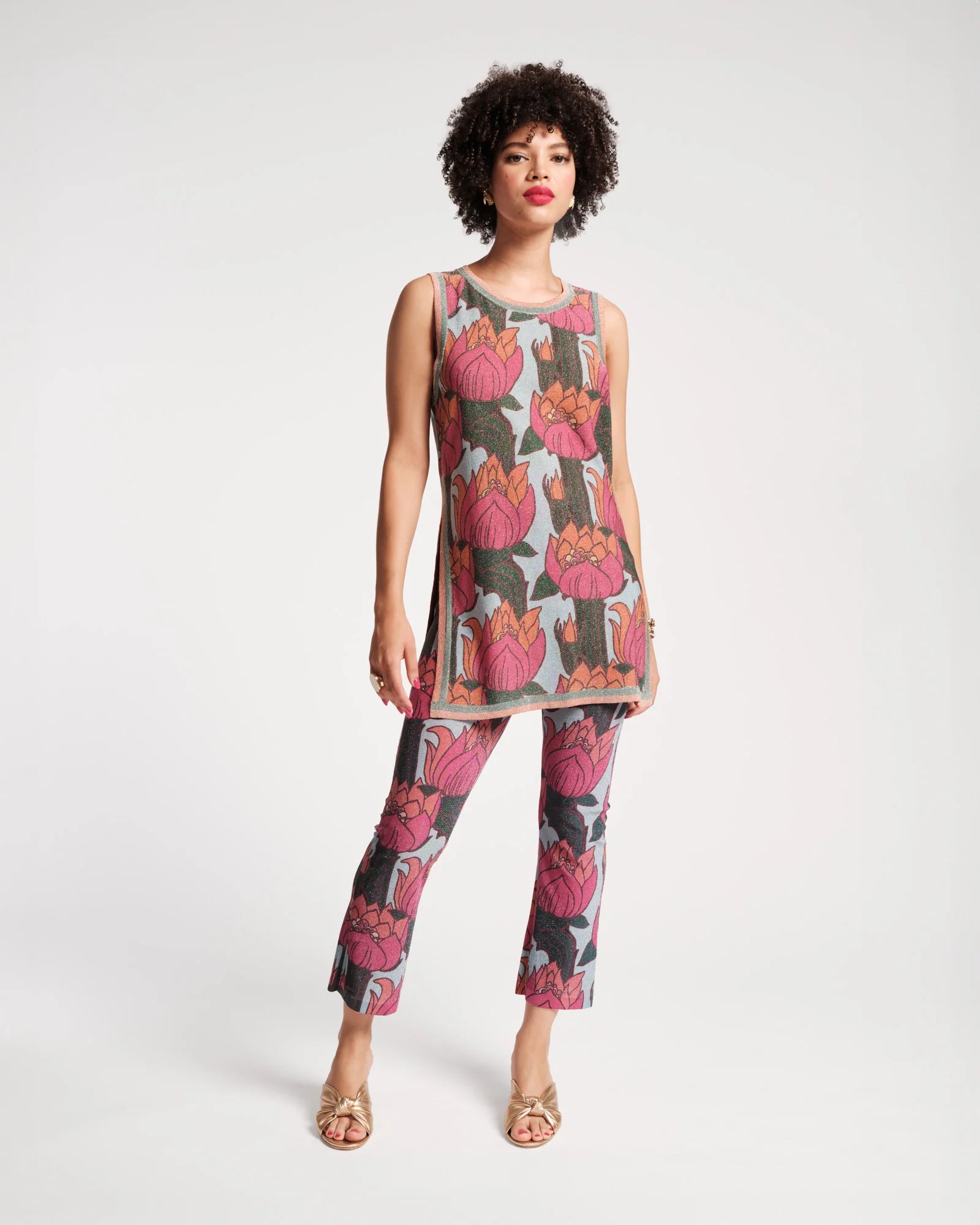 Frances Valentine Robbie Pant Set - Fireflower