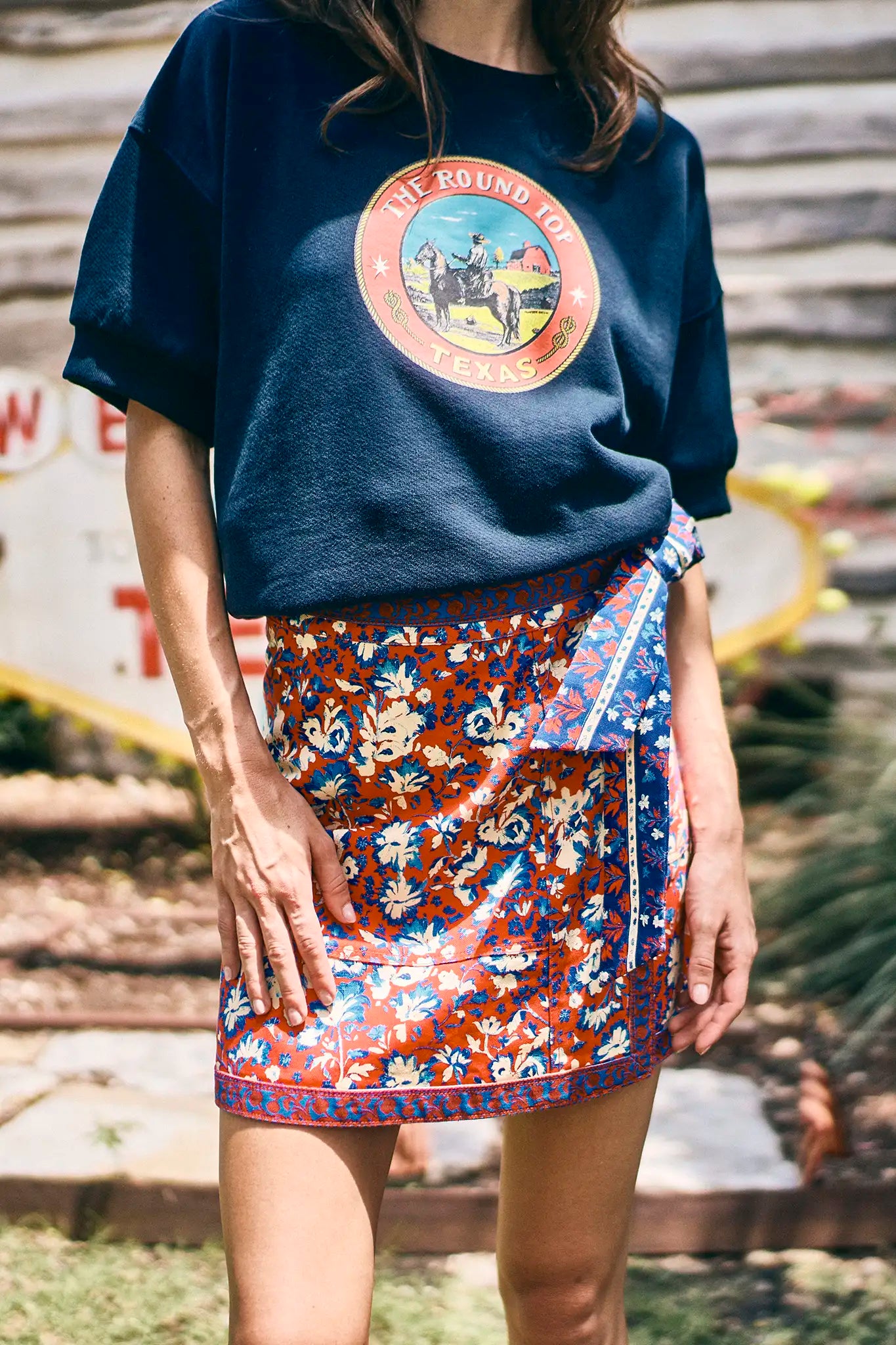 Hunter Bell Graphic Sweatshirt - Roundtop of Texas