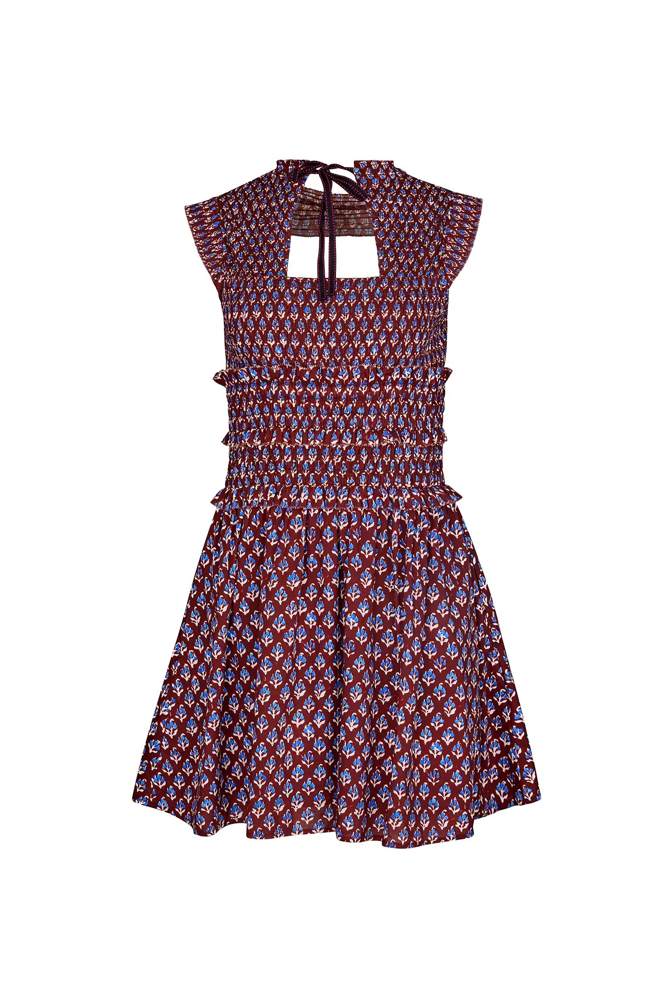 Hunter Bell Gweneth Dress - Autumn Fleur Fig