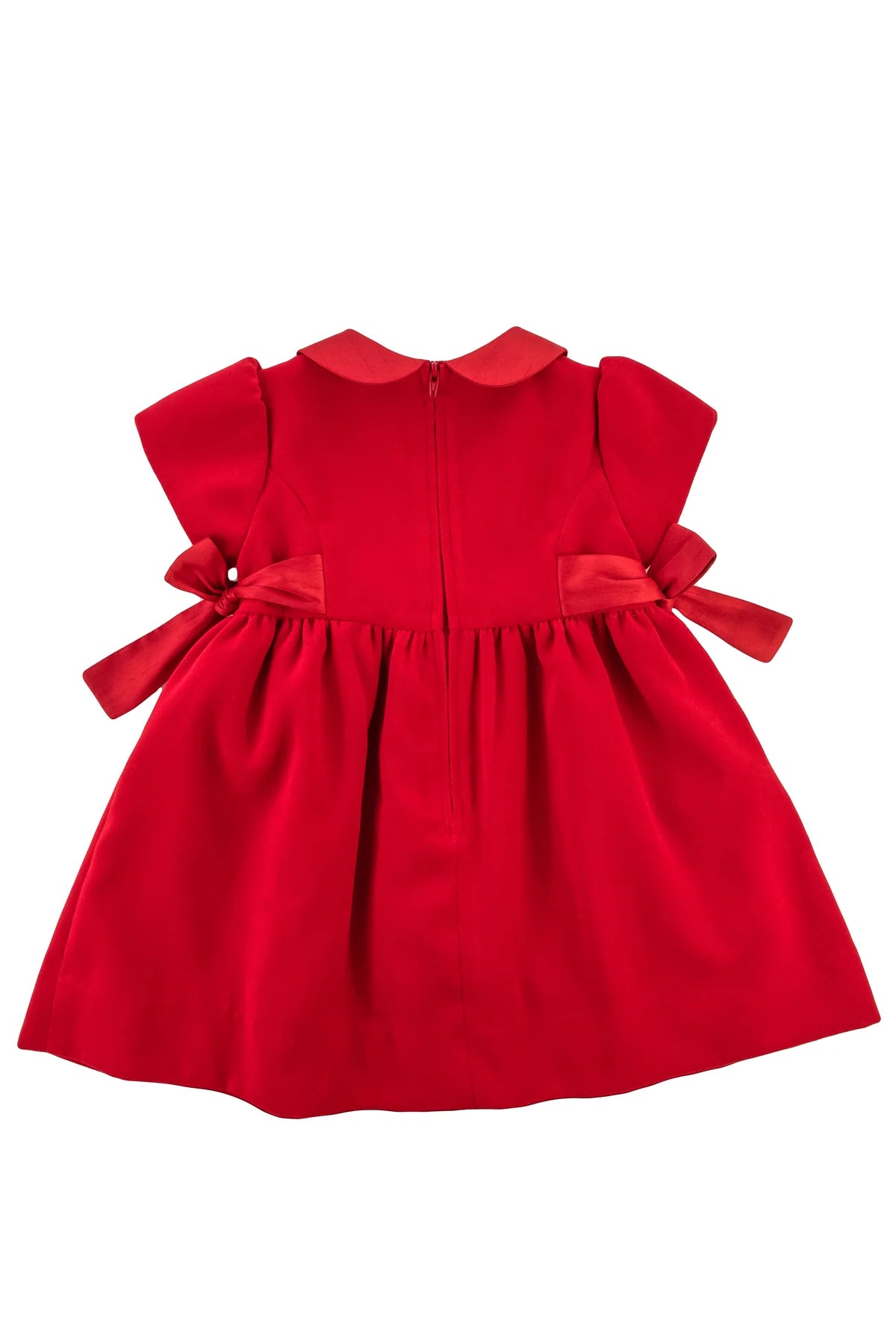 Florence Eiseman Velvet Dress with Side Bows