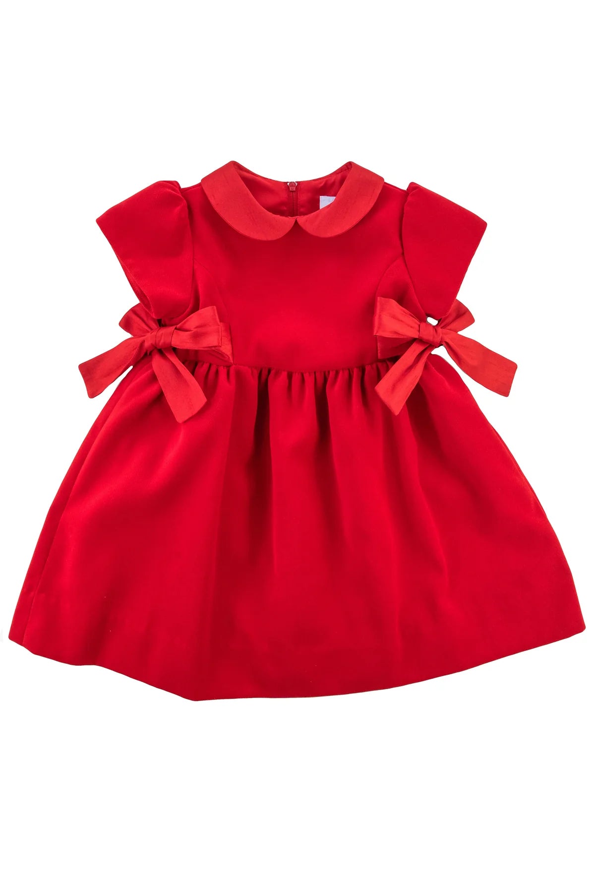 Florence Eiseman Velvet Dress with Side Bows