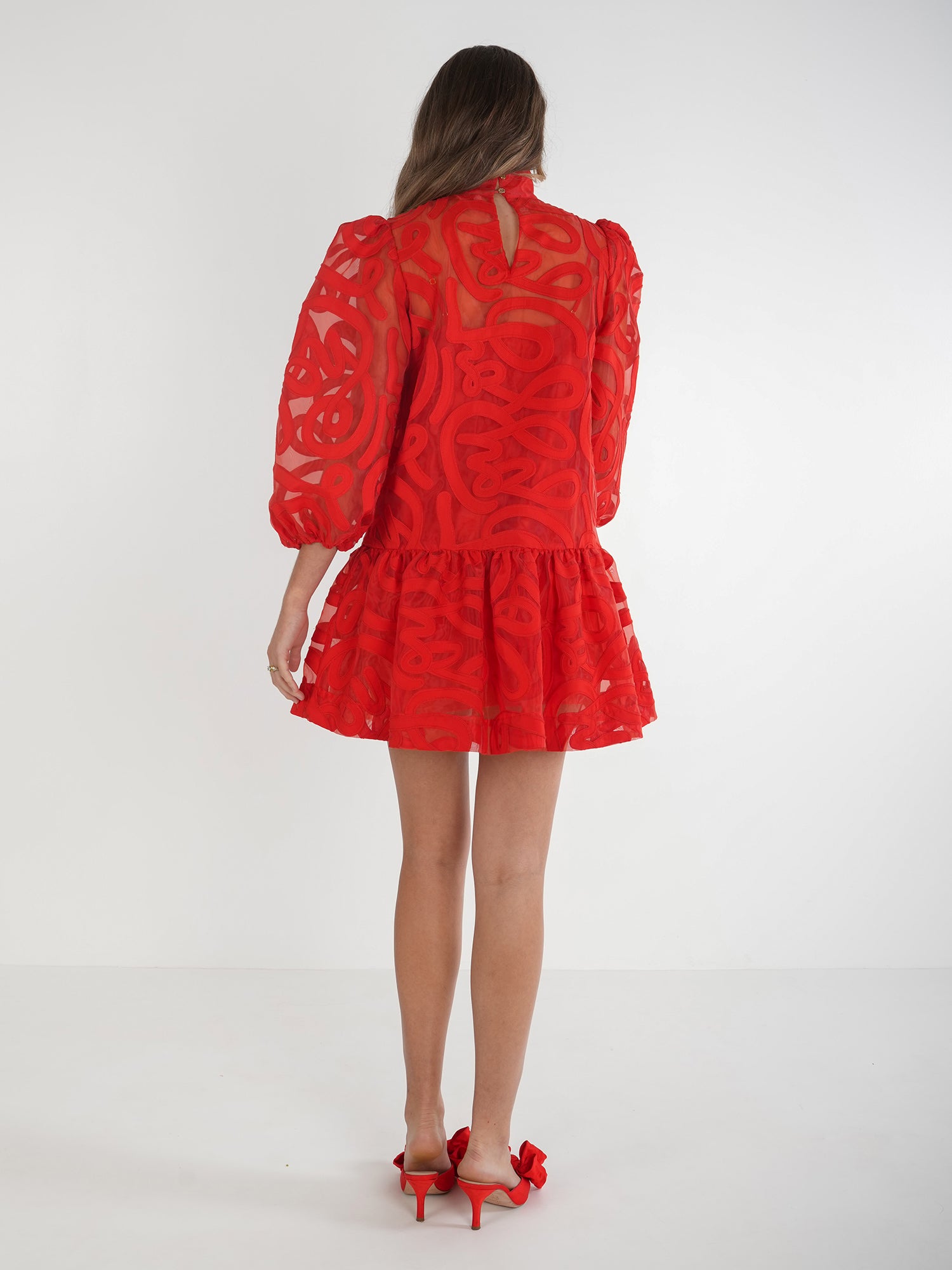 Emily McCarthy Bella Dress - Red Joy