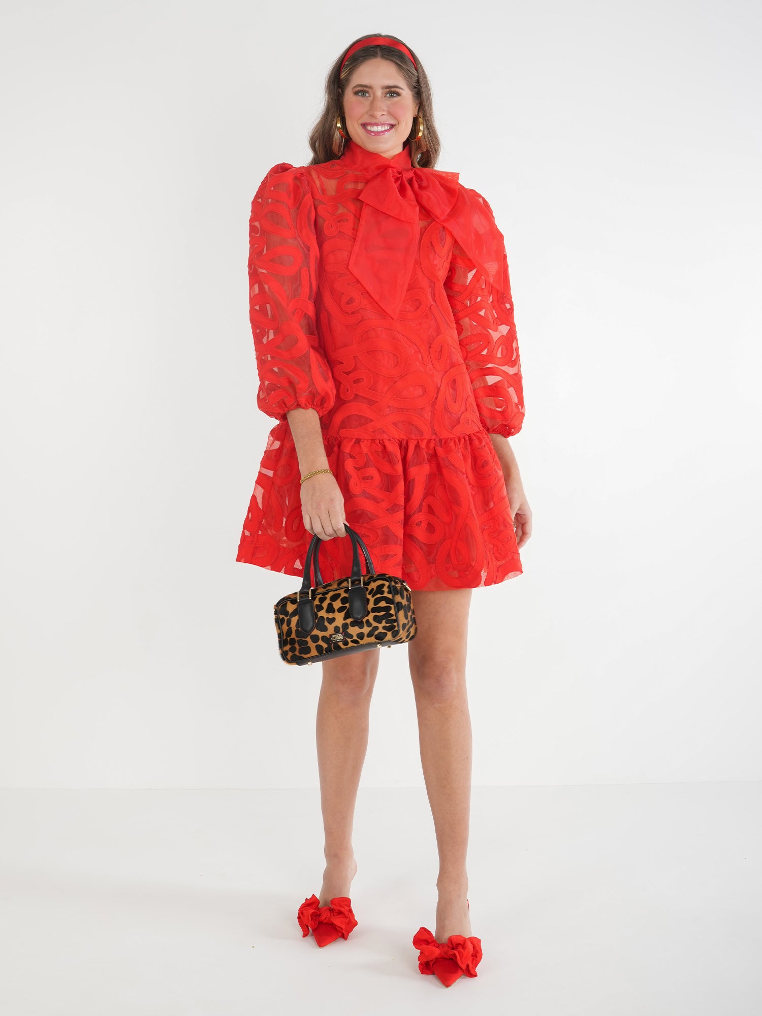 Emily McCarthy Bella Dress - Red Joy