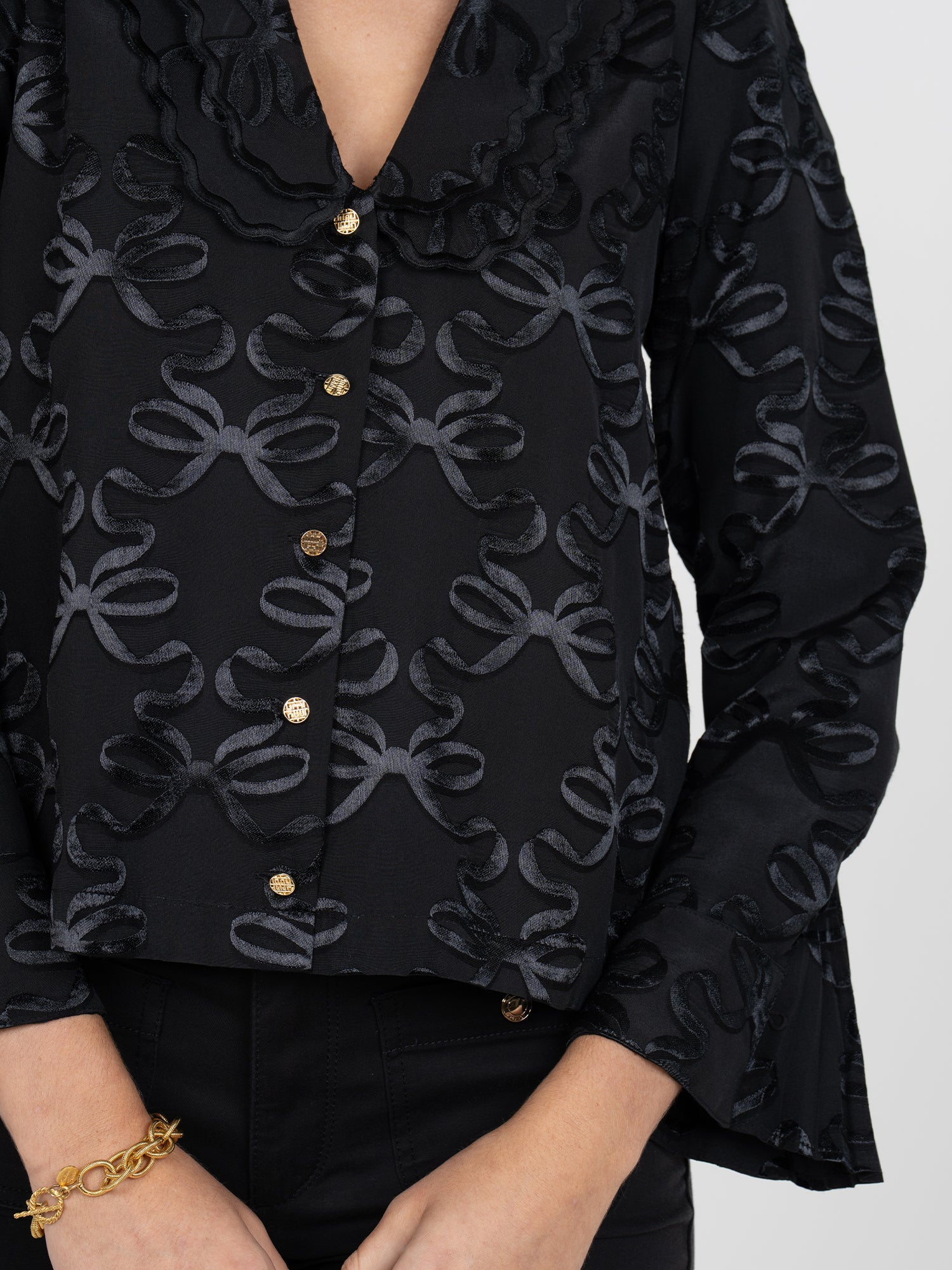 Emily McCarthy Cameron Top - Bow Lattice