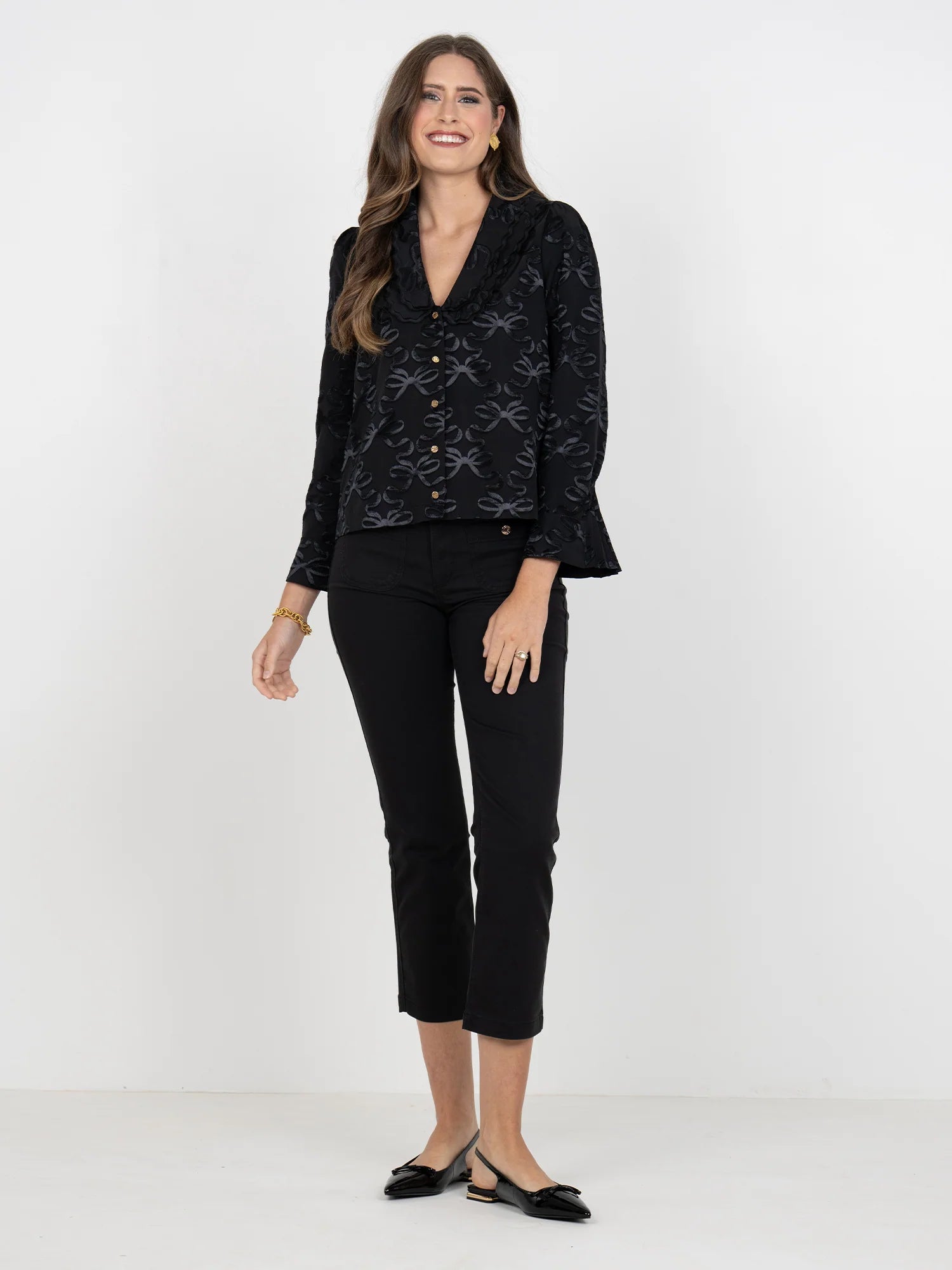 Emily McCarthy Cameron Top - Bow Lattice