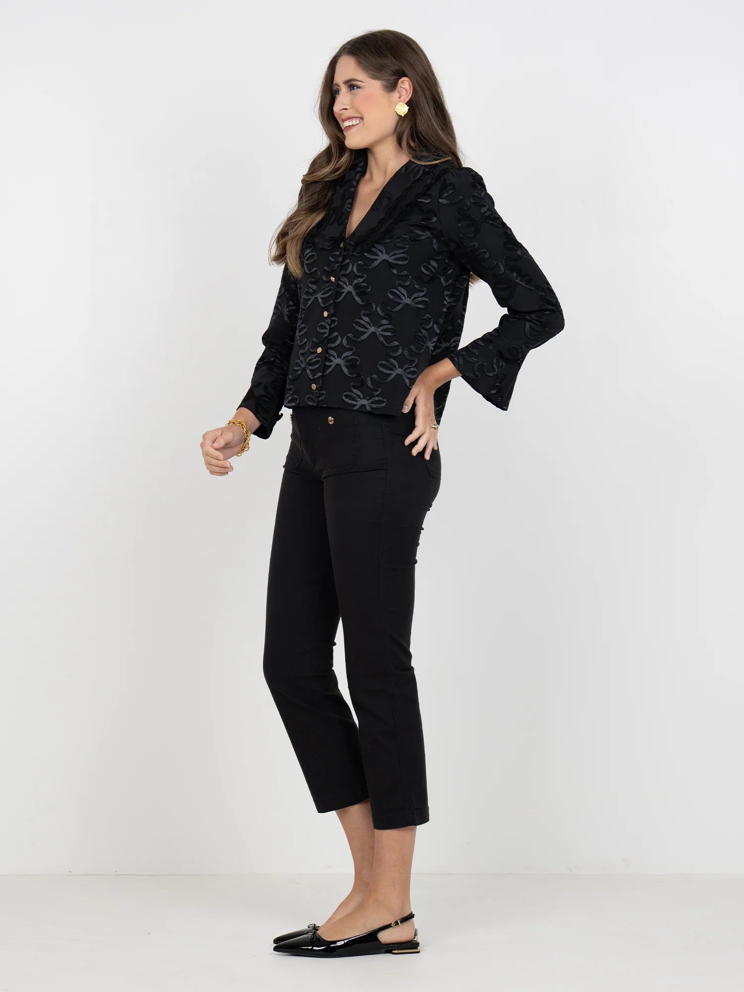 Emily McCarthy Cameron Top - Bow Lattice