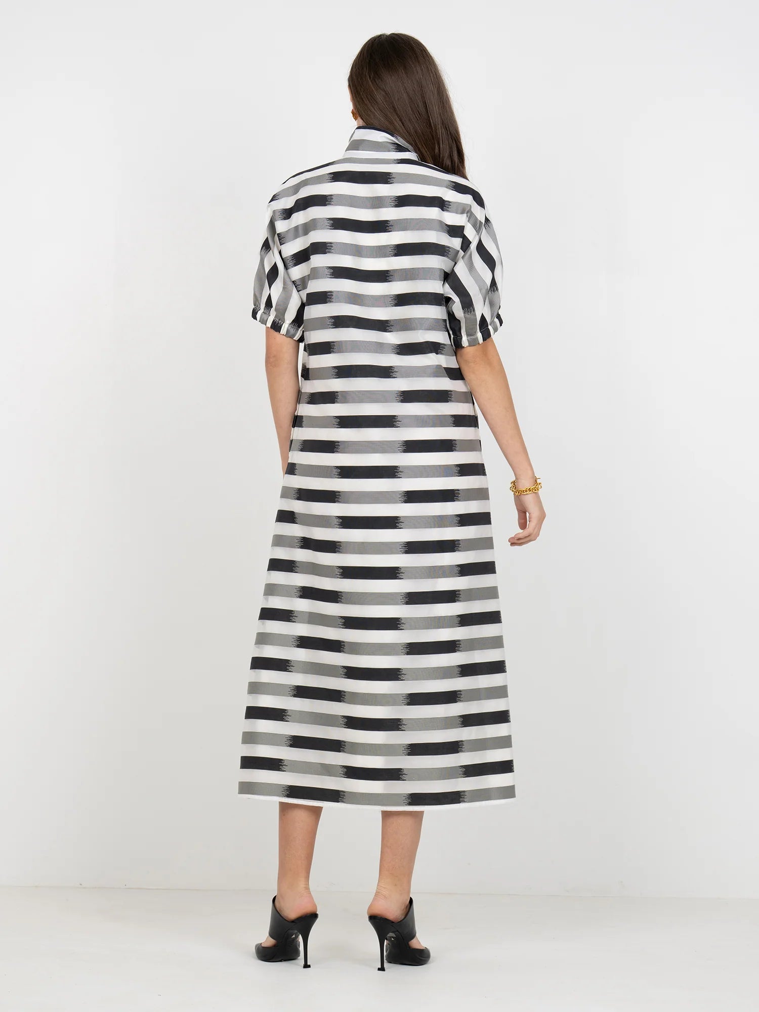 Emily McCarthy Poppy Maxi - Truffle Stripe