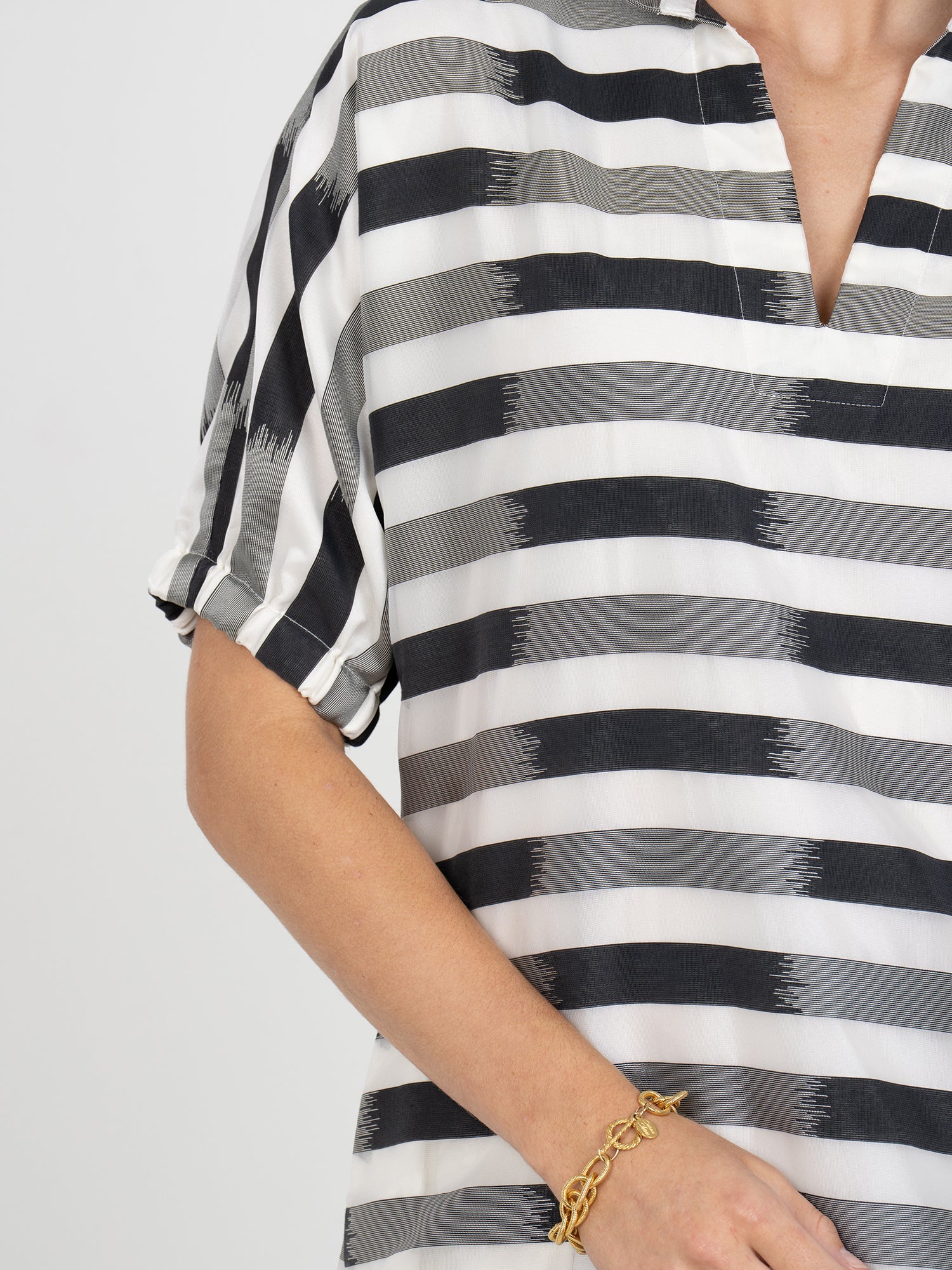 Emily McCarthy Poppy Maxi - Truffle Stripe