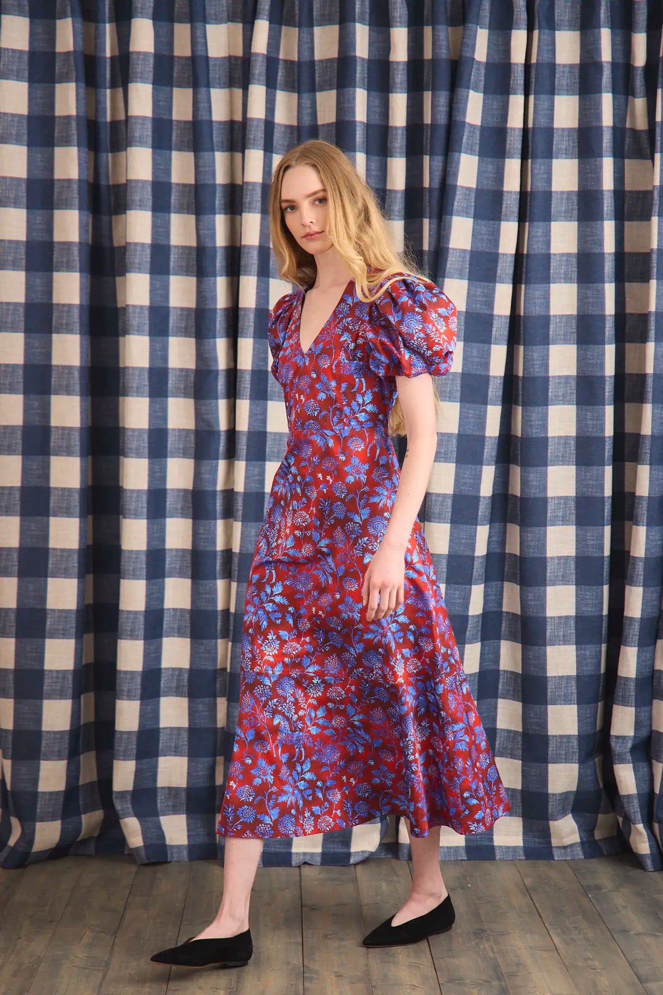 Hunter Bell Harrison Dress - Crimson Canyon