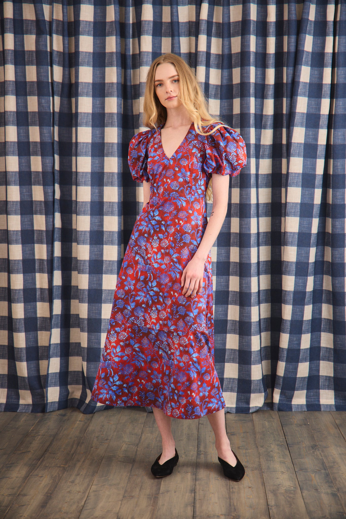 Hunter Bell Harrison Dress - Crimson Canyon