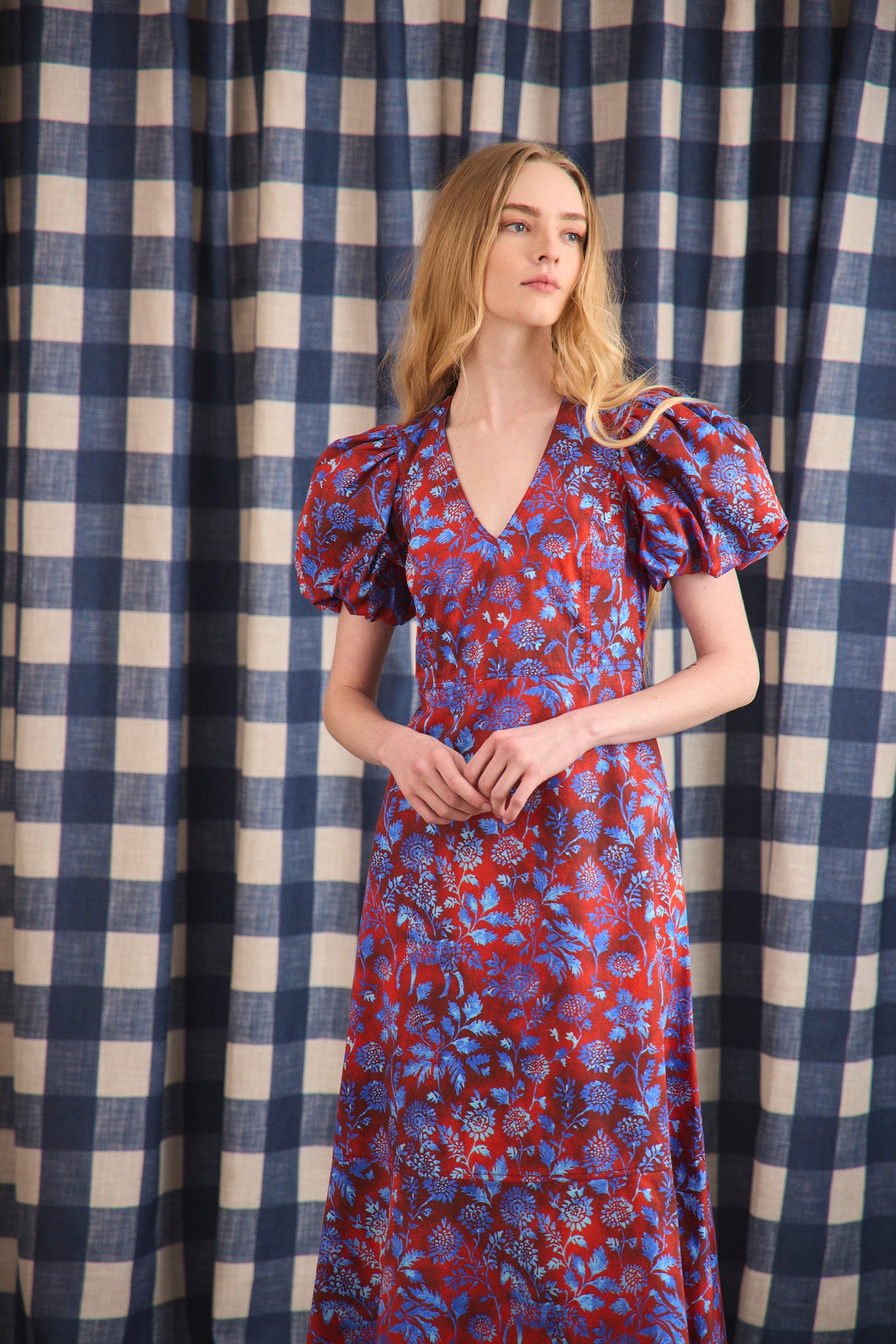 Hunter Bell Harrison Dress - Crimson Canyon